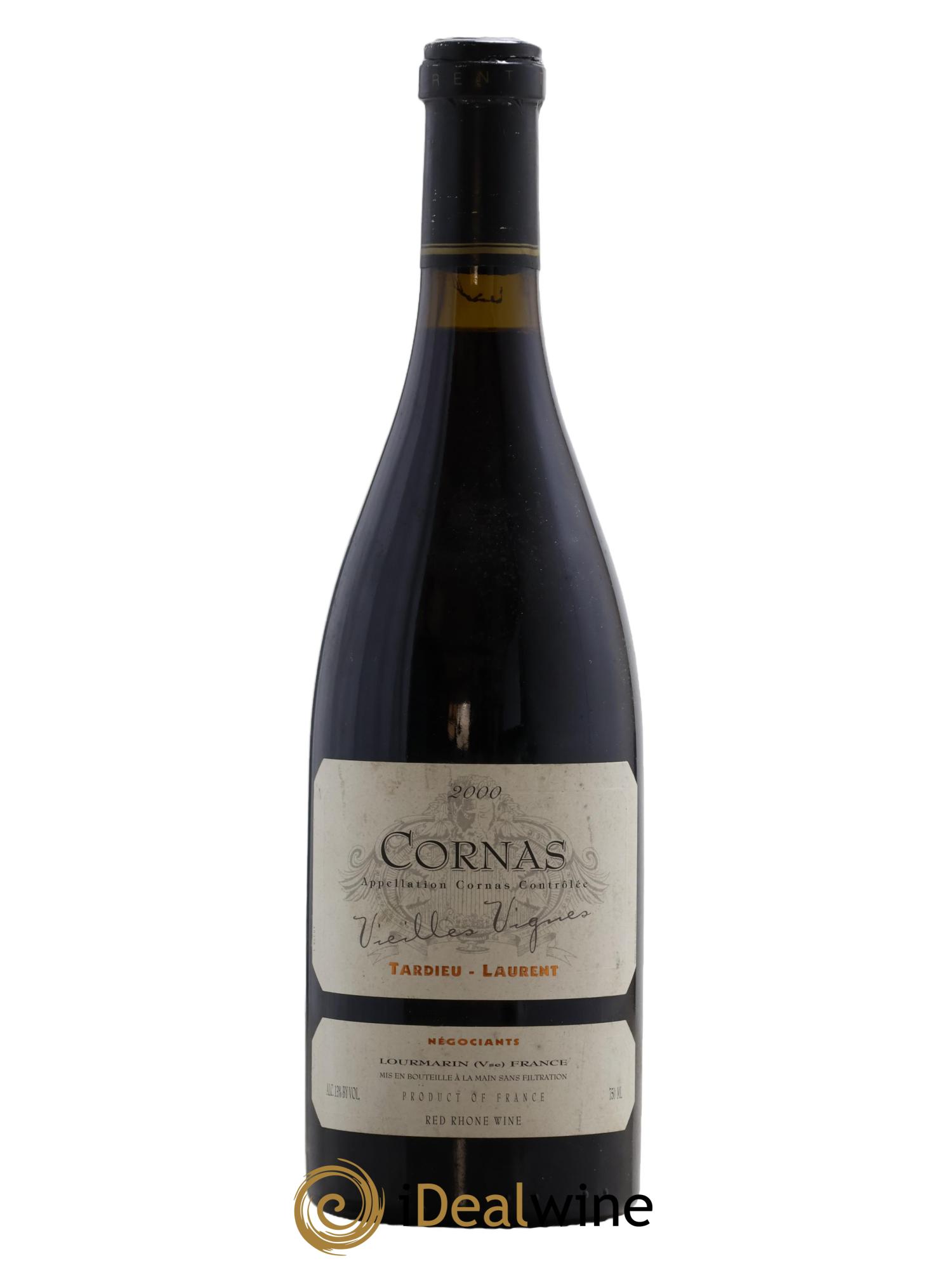 Cornas Vieilles vignes Maison Tardieu-Laurent 2000 - Lot de 1 bouteille - 0