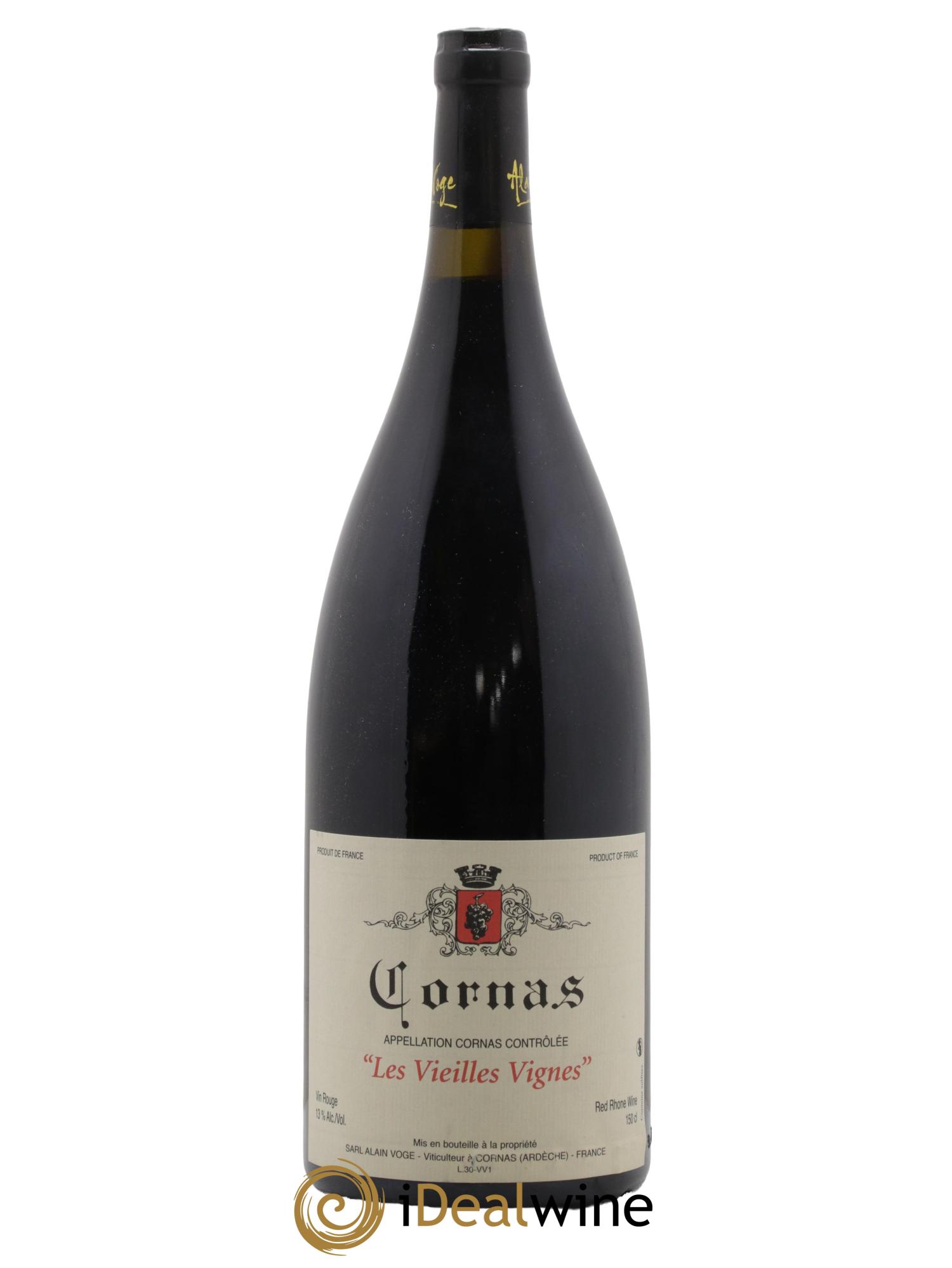 Cornas Les Vieilles Vignes Alain Voge (Domaine) 2010 - Lotto di 1 magnum - 0