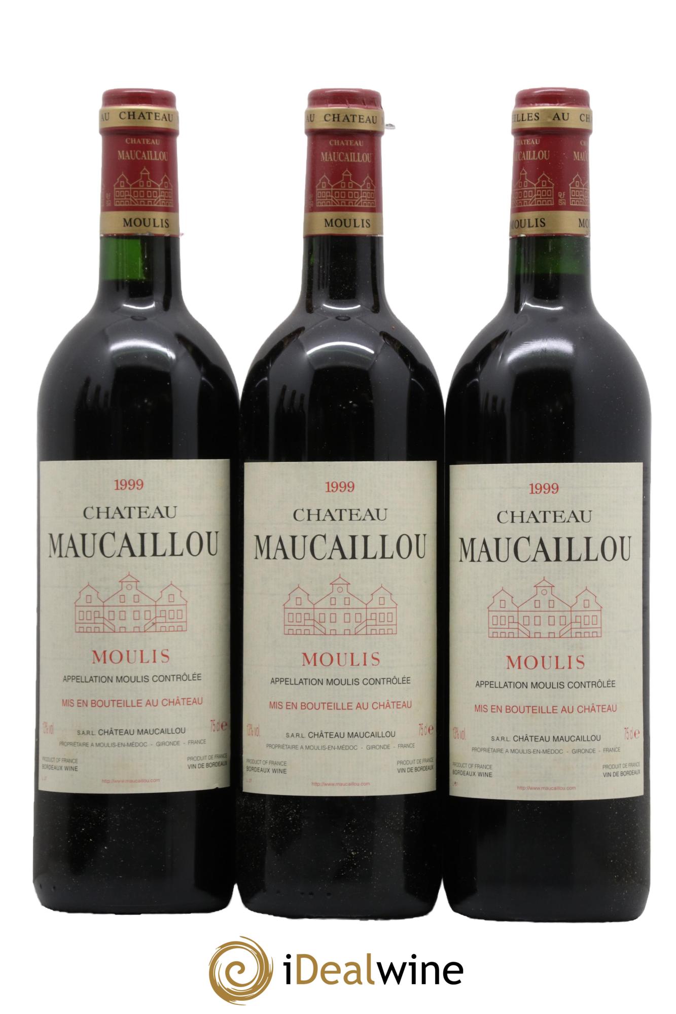 Château Maucaillou 1999 - Lotto di 12 bottiglie - 3