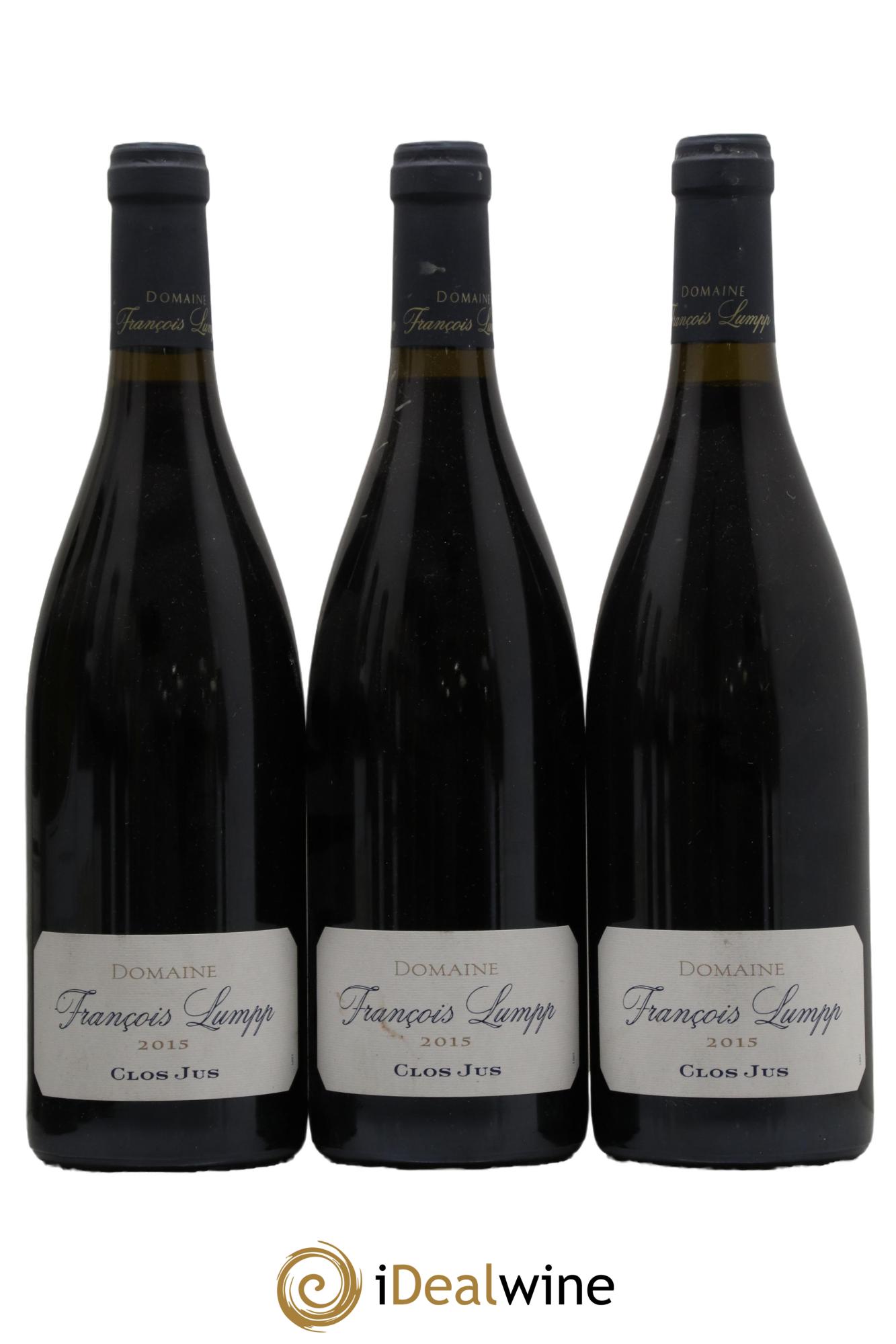 Givry 1er Cru Clos Jus François Lumpp (Domaine) 2015 - Lot de 3 bouteilles - 0