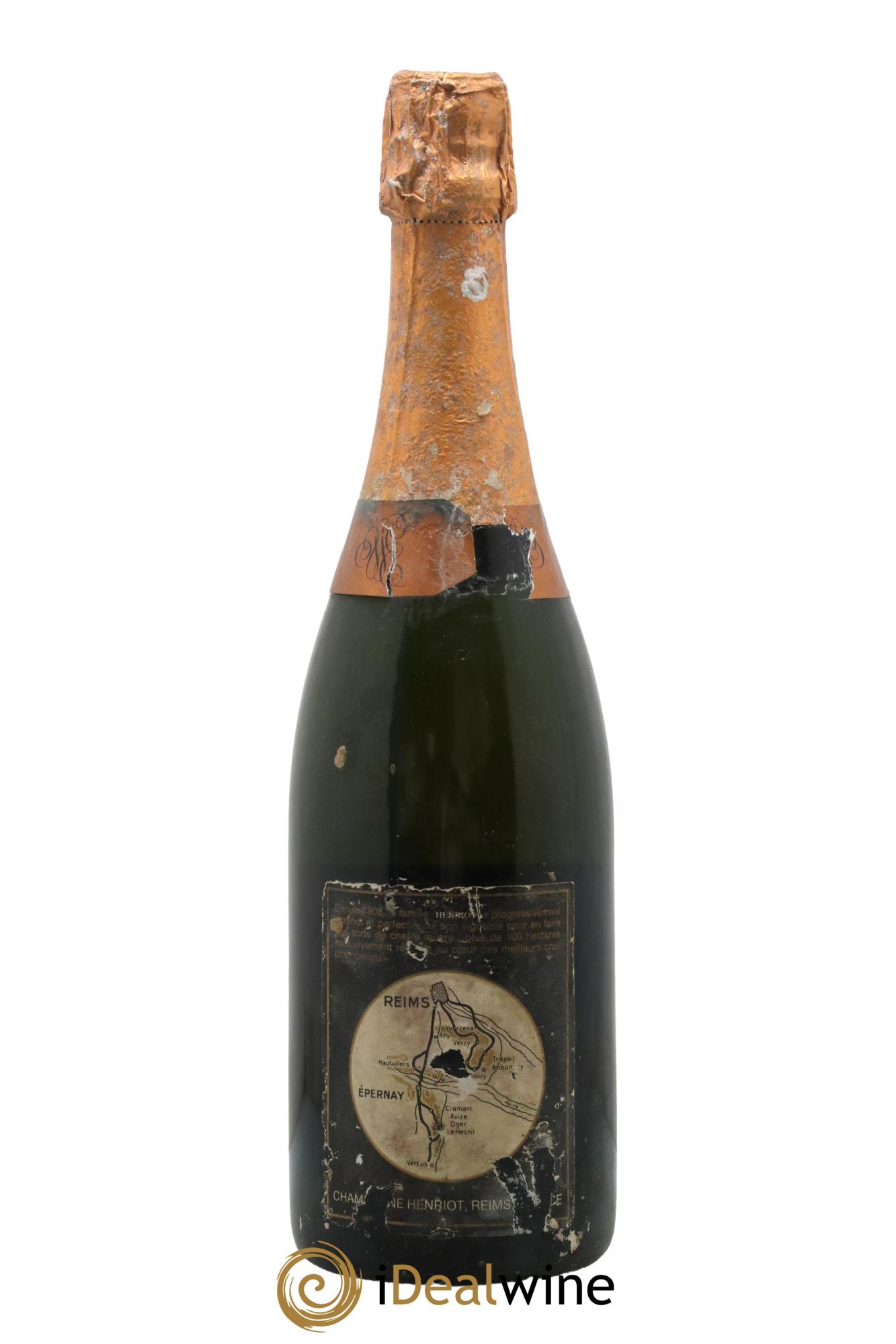 Rosé brut Henriot 1985 - Posten von 1 Flasche - 1