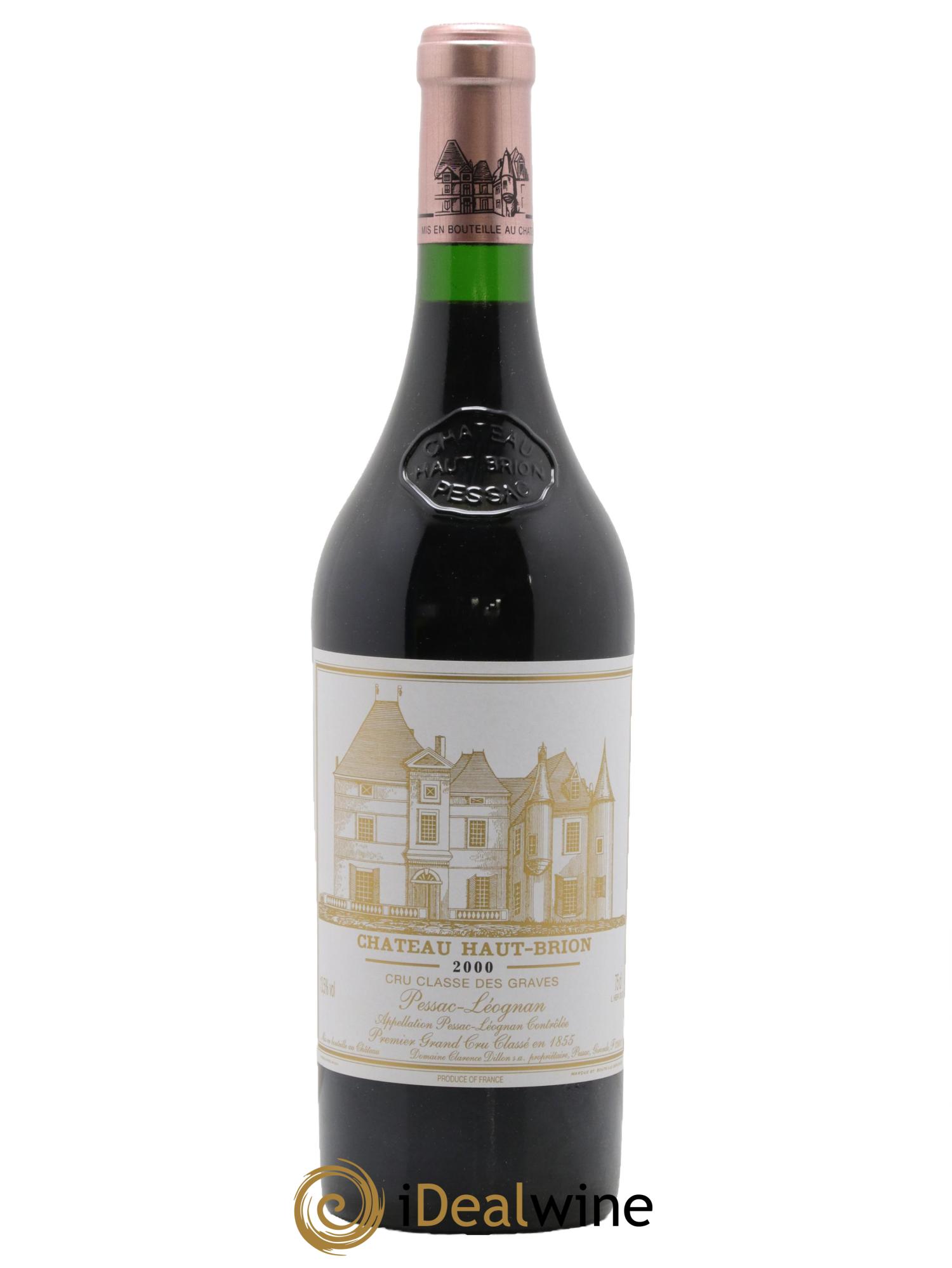 Château Haut Brion 1er Grand Cru Classé 2000 - Lot of 1 bottle - 0