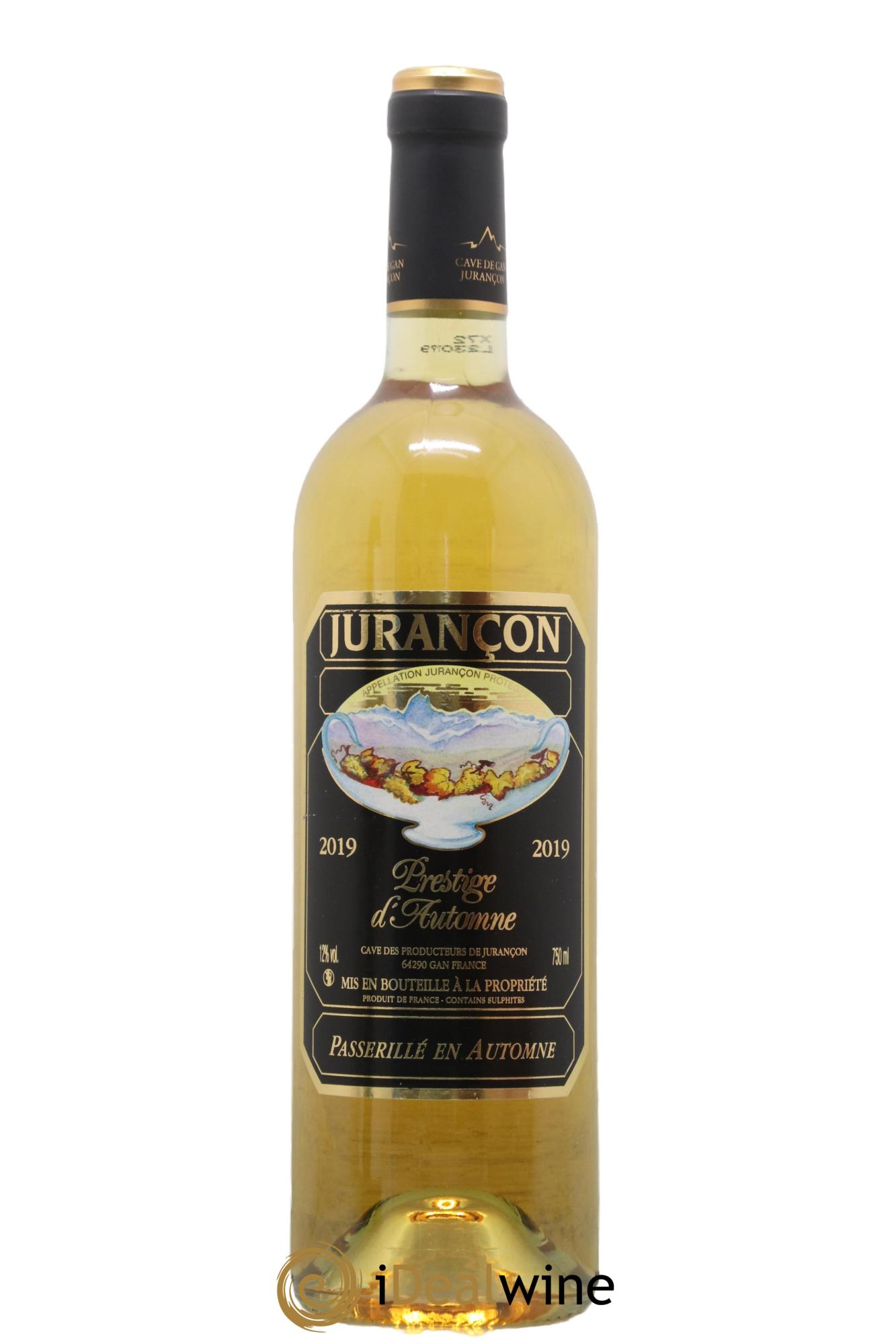 Jurançon Prestige d'Automne Cave des Producteurs de Jurançon 2019 - Lot de 1 bouteille - 0