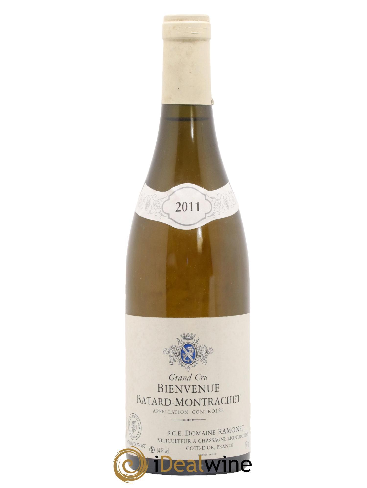 Bienvenues-Bâtard-Montrachet Grand Cru Ramonet (Domaine) 2011 - Posten von 1 Flasche - 0