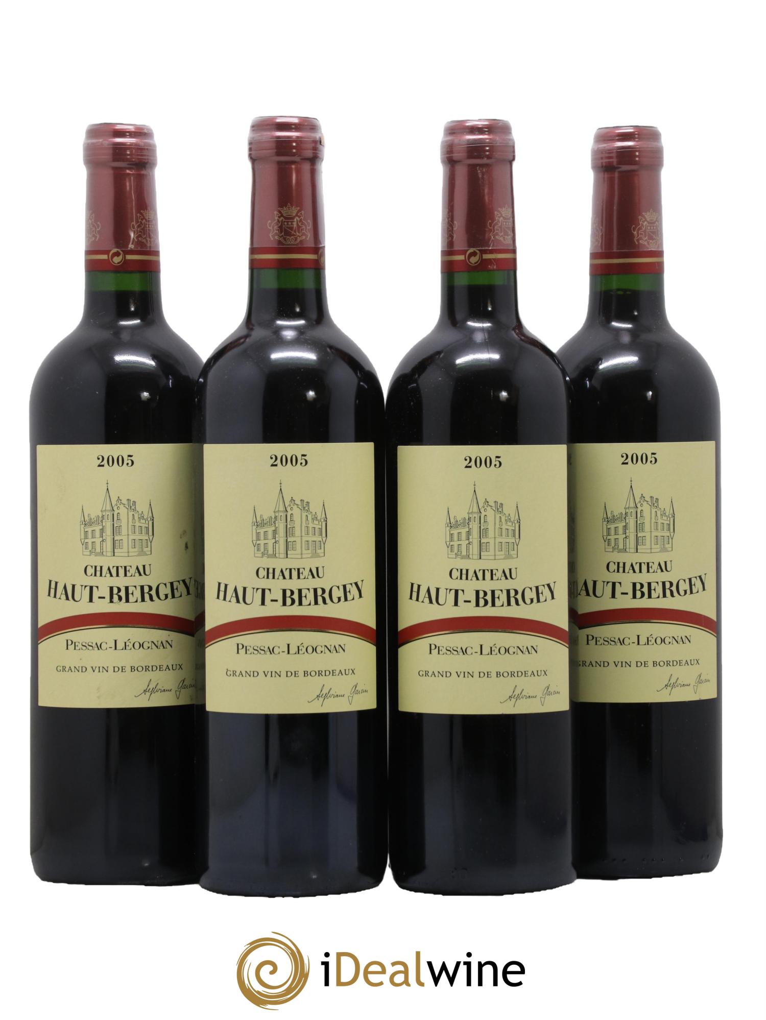 Château Haut-Bergey 2005 - Lot de 4 bouteilles - 0