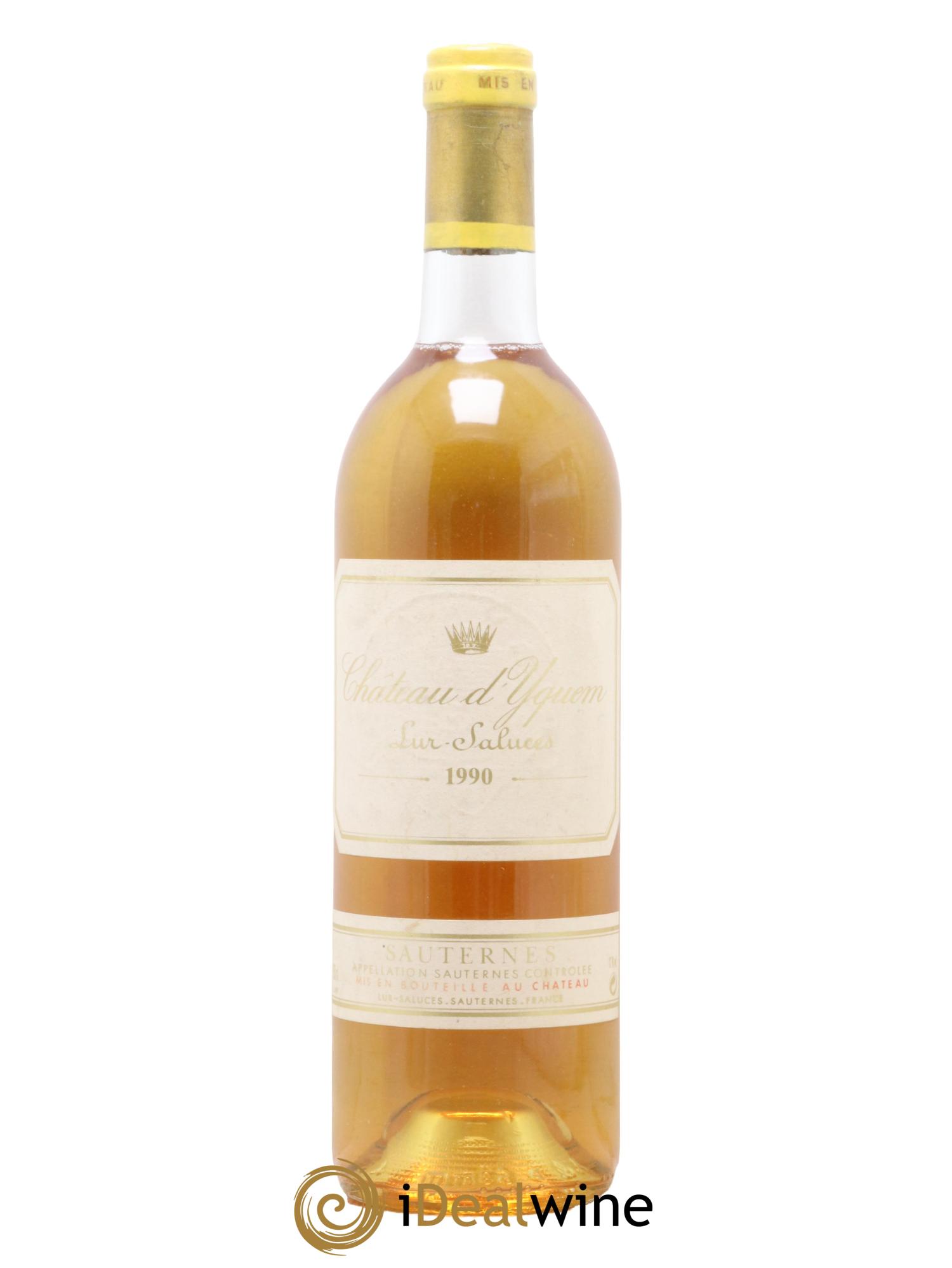 Château d' Yquem 1er Cru Classé Supérieur 1990 - Lot de 1 bouteille - 0