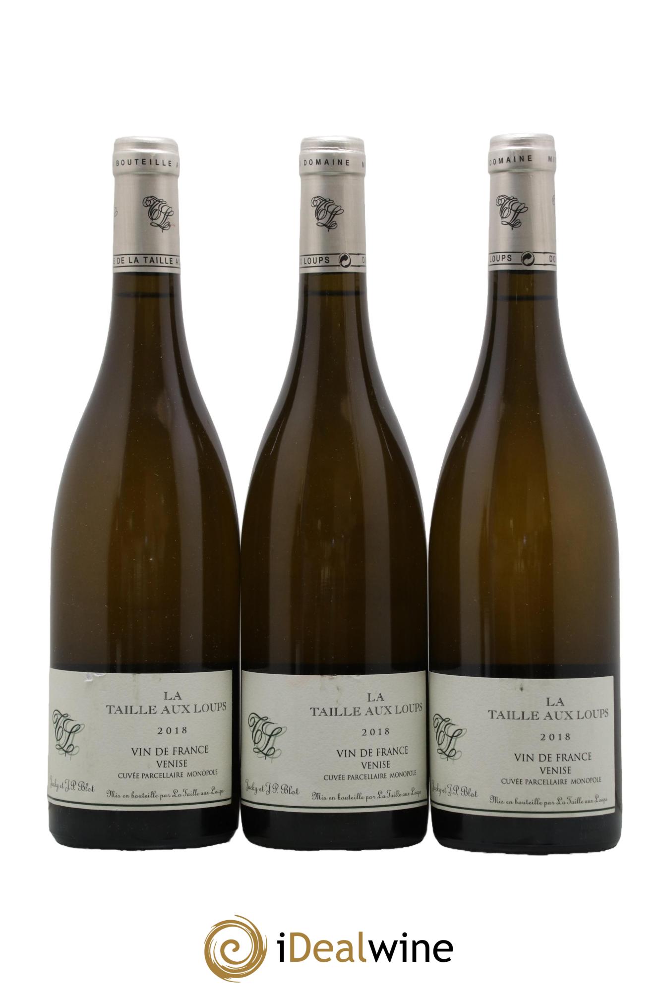 Vouvray Clos de Venise La Taille aux Loups 2018 - Lot de 3 bouteilles - 0