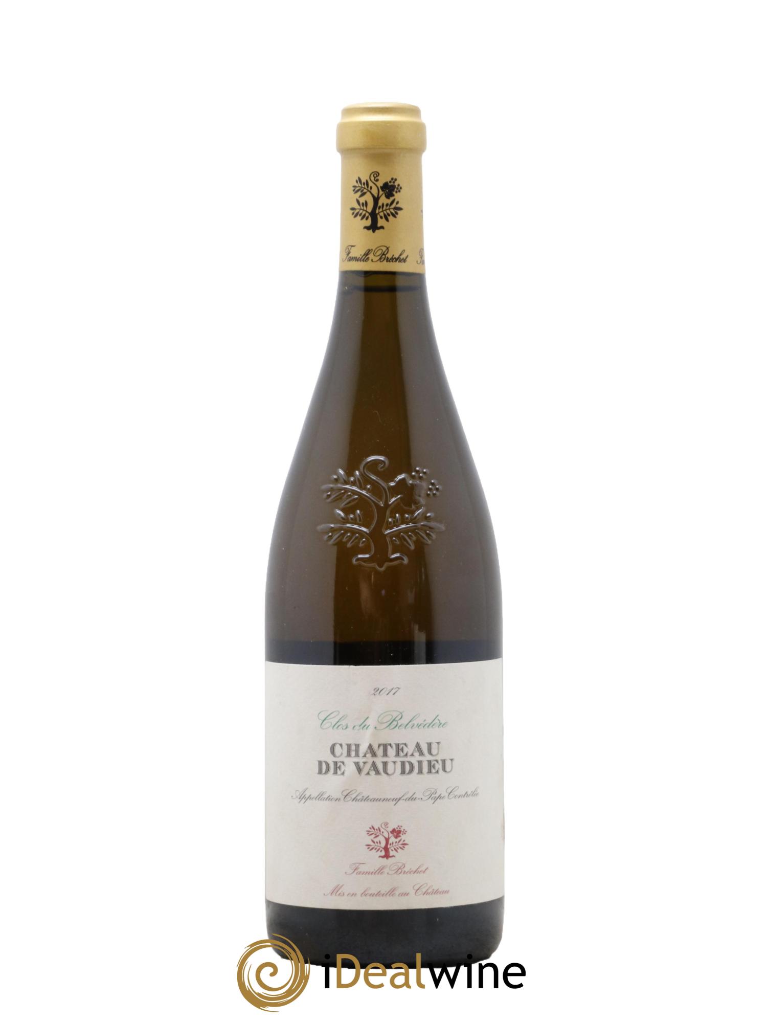 Châteauneuf-du-Pape Clos Du belvedere Chateau Vaudieu 2017 - Posten von 1 Flasche - 0