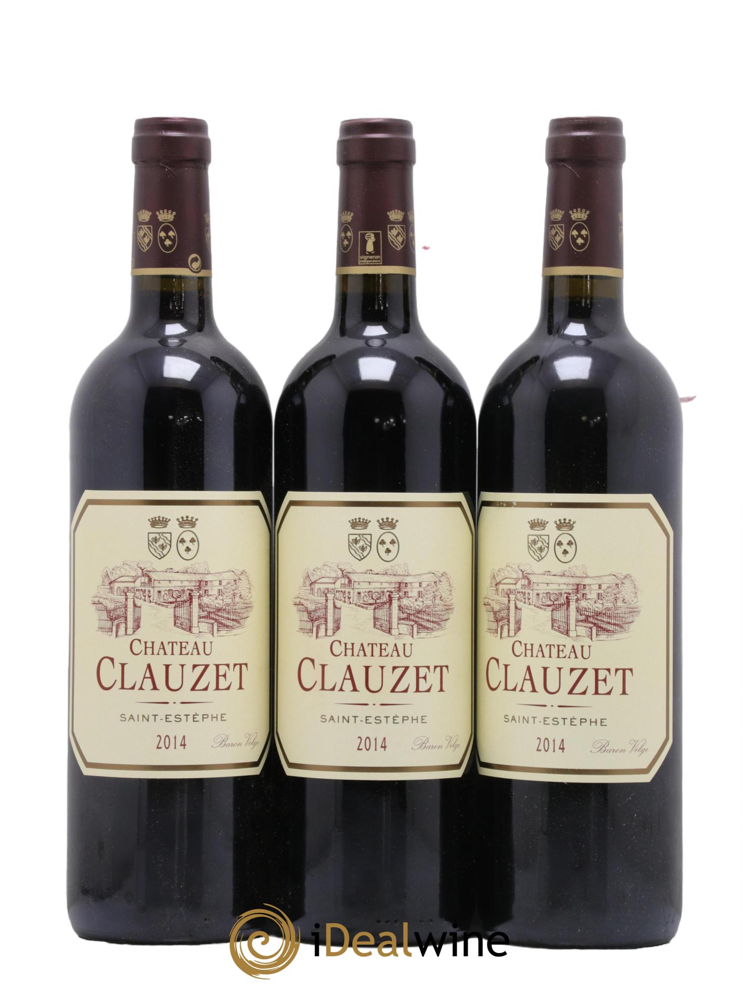 Château Clauzet  2014 - Posten von 6 Flaschen - 1