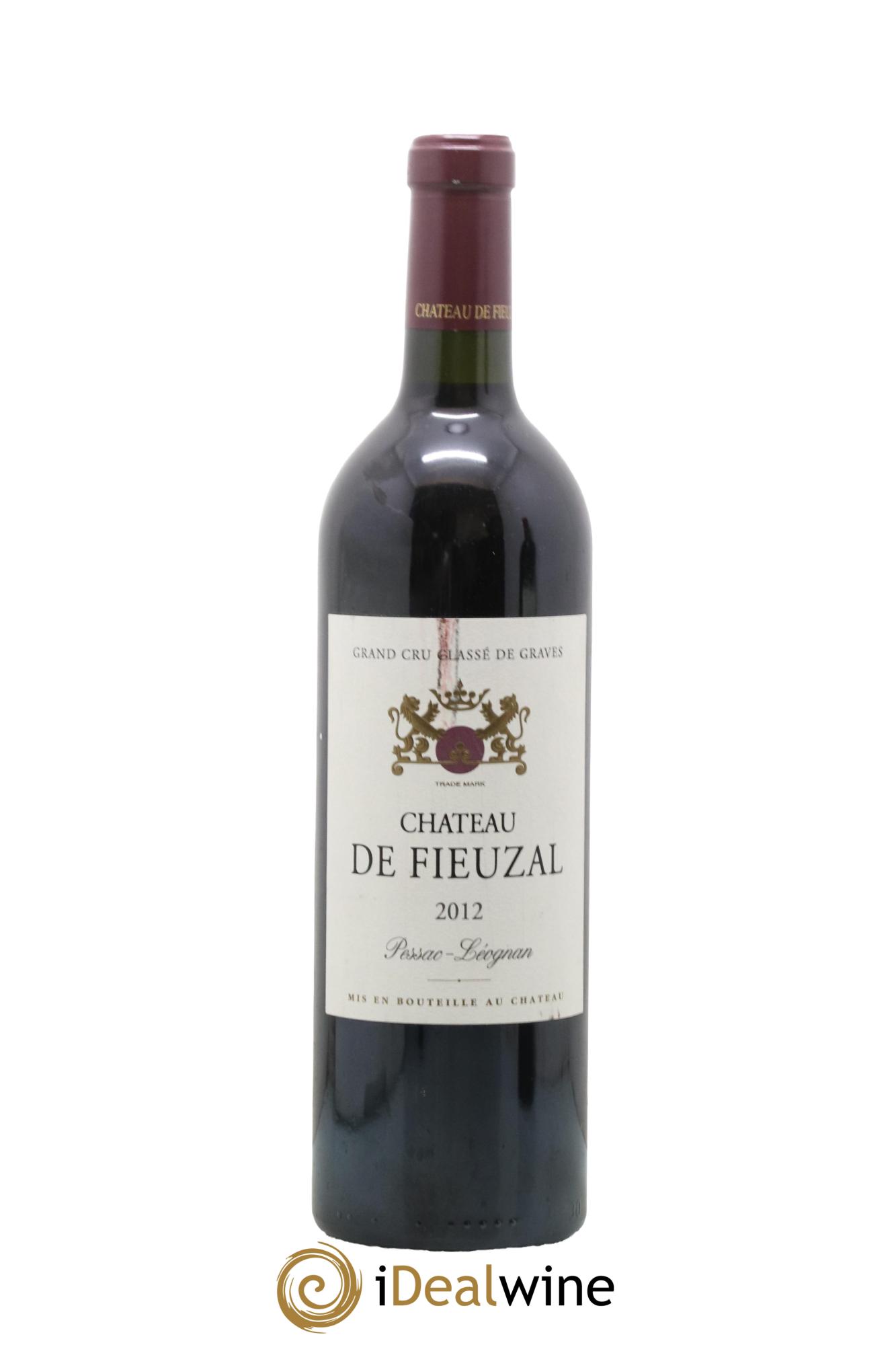 Château de Fieuzal Cru Classé de Graves 2012 - Lot de 1 bouteille - 0