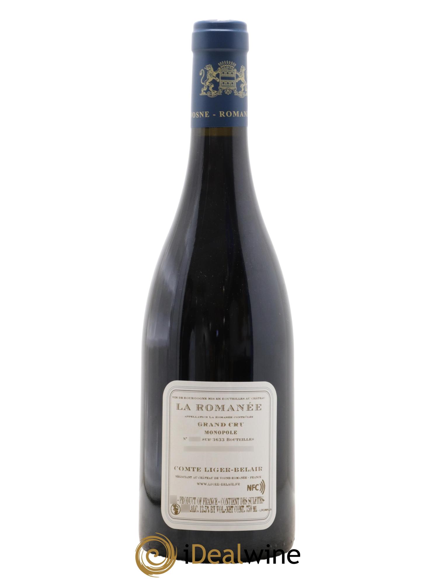 La Romanée Grand Cru Comte Liger-Belair (Domaine du)  2016 - Lotto di 1 bottiglia - 1