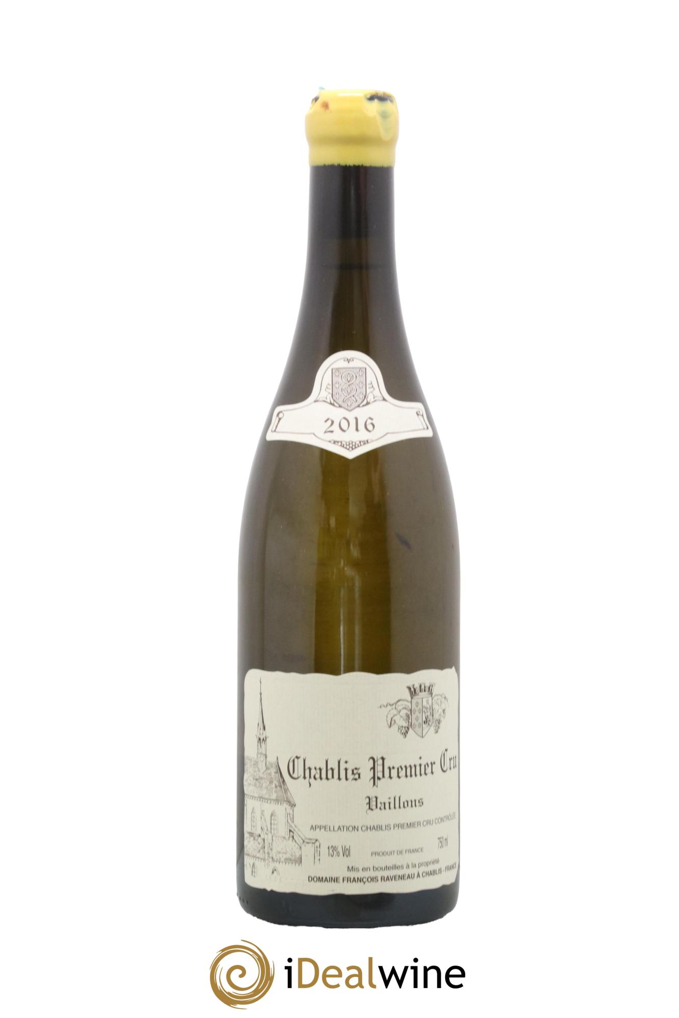 Chablis 1er Cru Vaillons Raveneau (Domaine) 2016 - Posten von 1 Flasche - 0