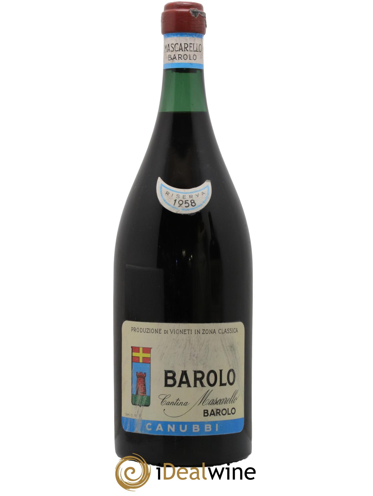 Barolo DOCG Canubbi Riserva Cantina Mascarello 1958 - Lotto di 1 magnum - 0