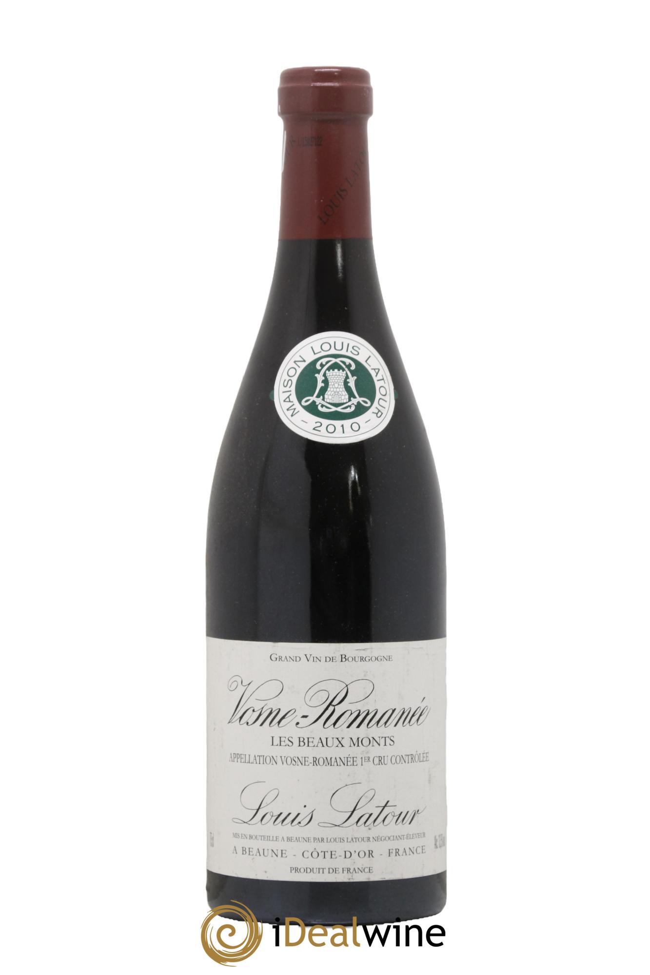 Vosne-Romanée 1er Cru Les Beaux Monts Louis Latour 2010 - Lot of 1 bottle - 0