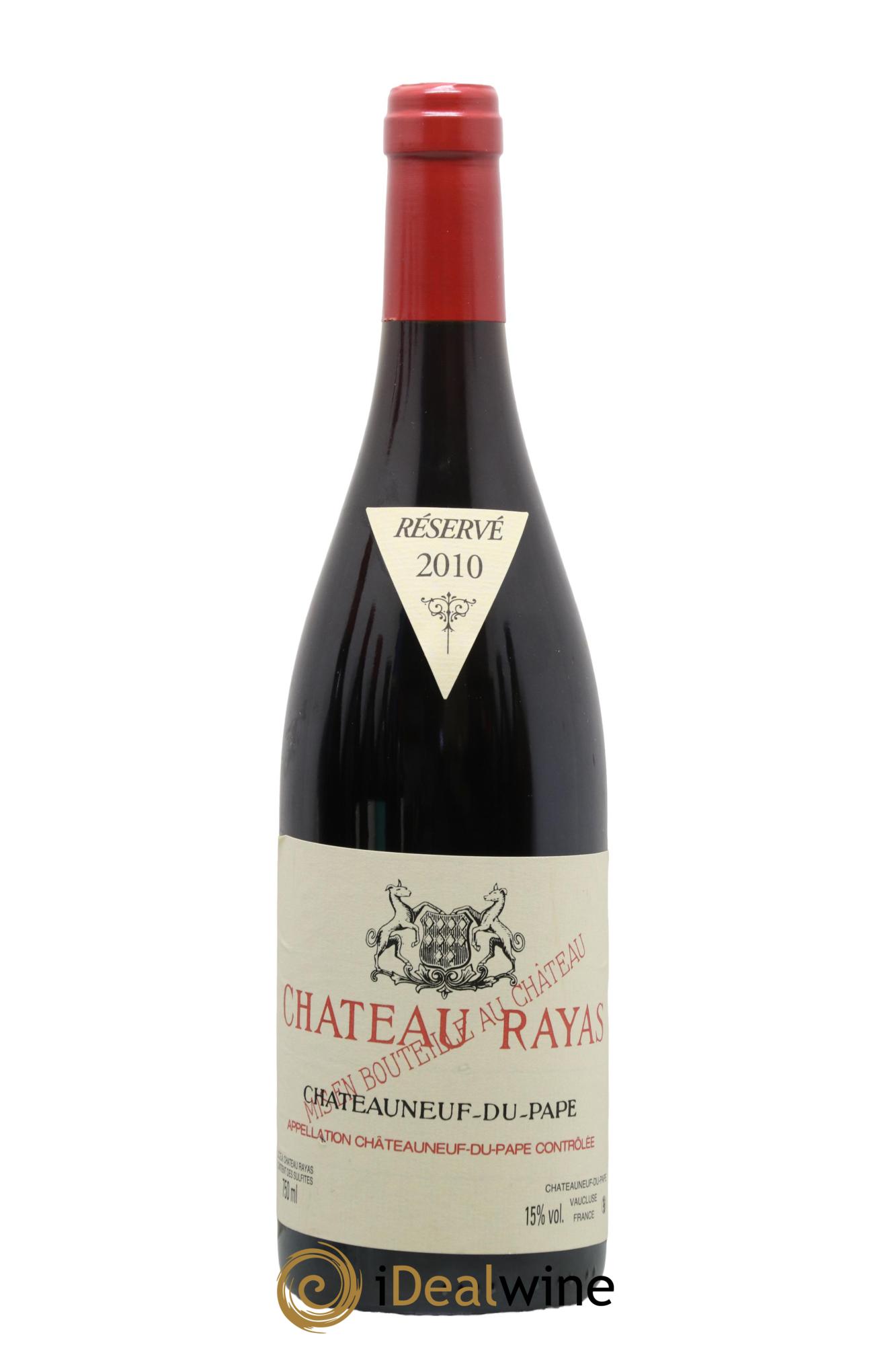 Châteauneuf-du-Pape Château Rayas Emmanuel Reynaud 2010 - Lot de 1 bouteille - 0