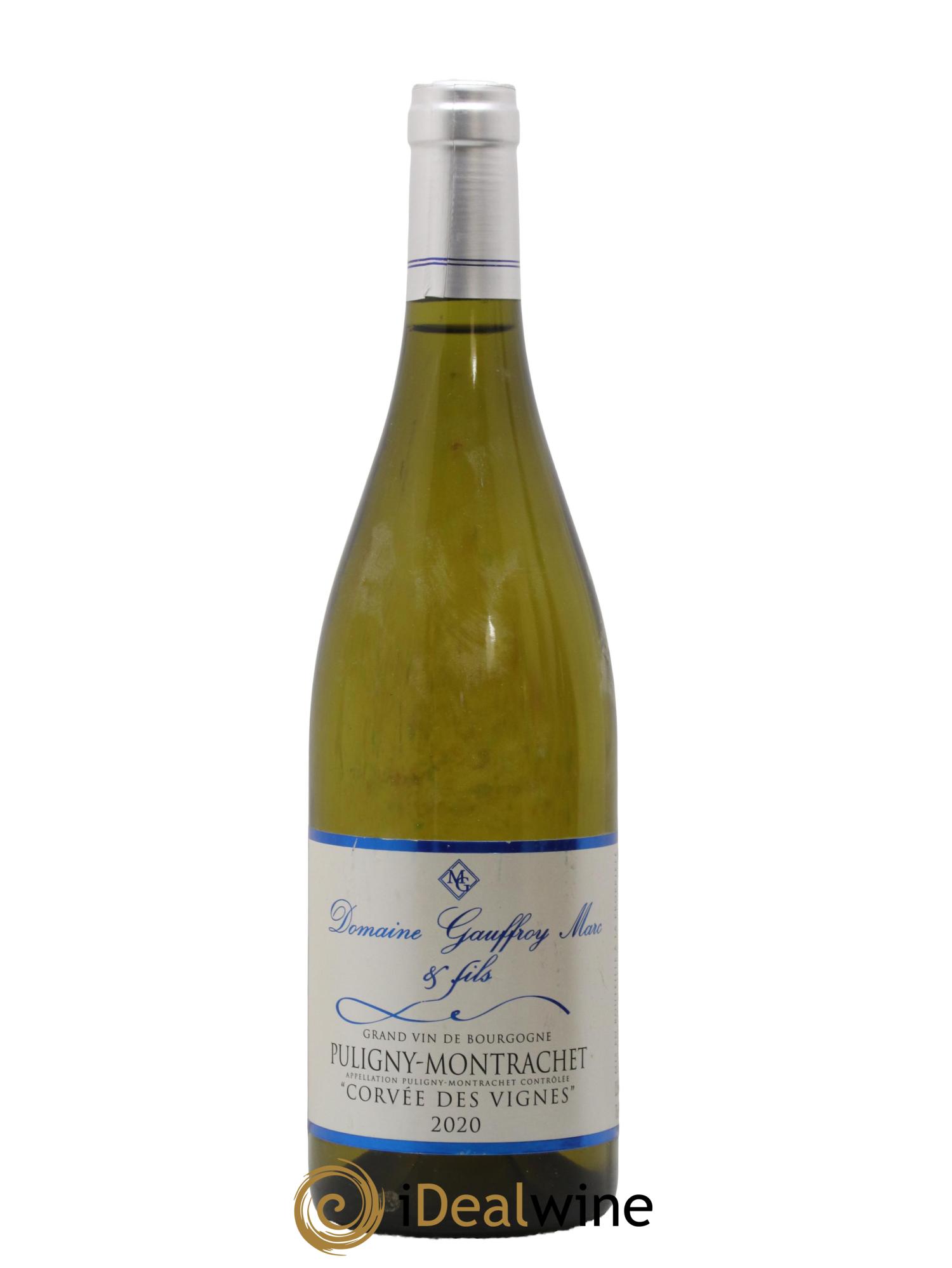 Puligny-Montrachet Corvées de Vignes Domaine Marc Gauffroy et Fils 2020 - Lotto di 1 bottiglia - 0