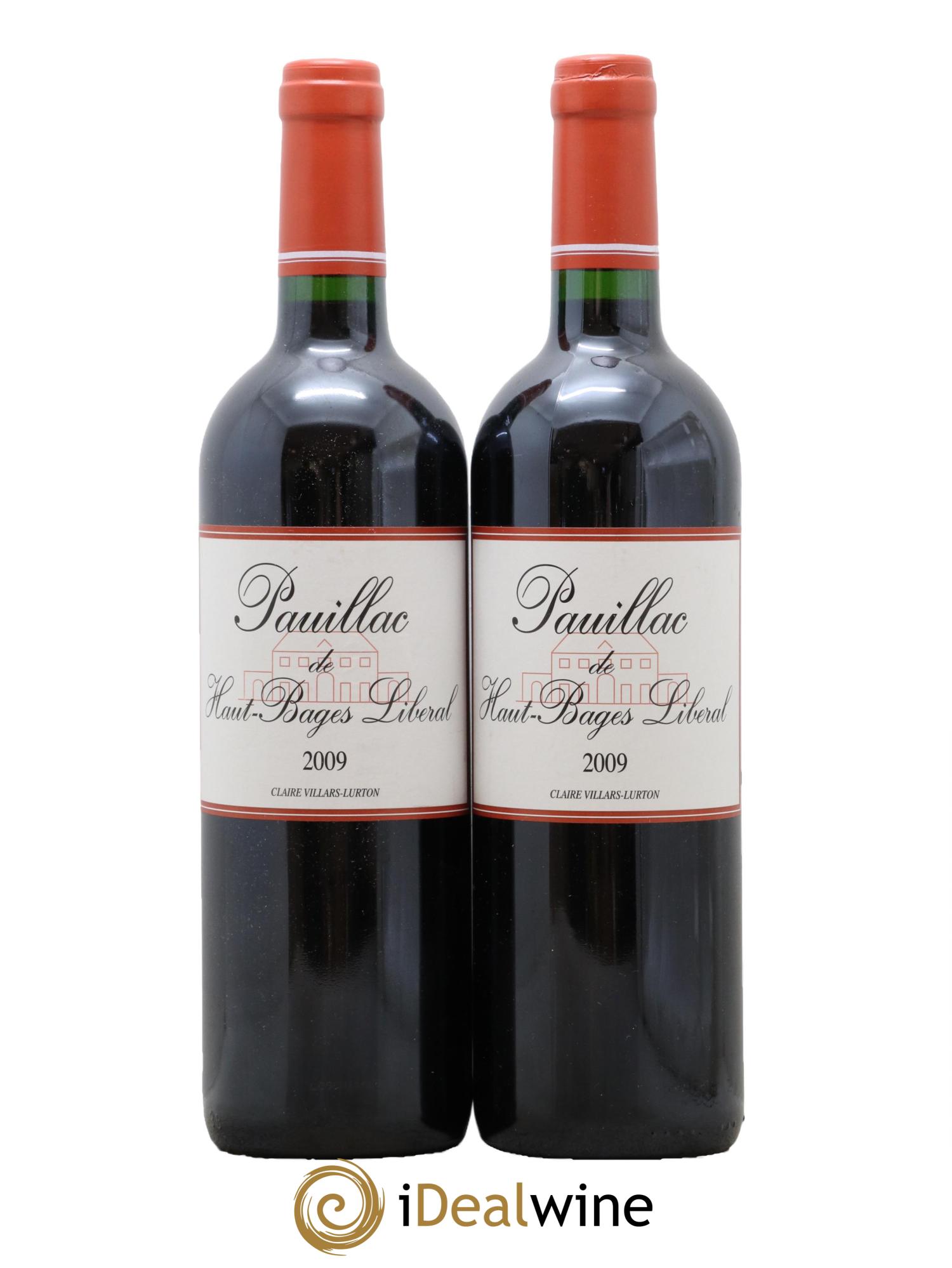 Pauillac Le Pauillac de Haut Bages Liberal 2009 - Lotto di 2 bottiglie - 0