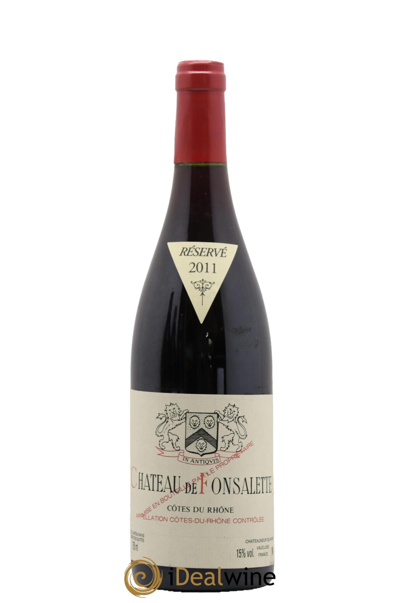 Côtes du Rhône Château de Fonsalette Emmanuel Reynaud 2011 - Posten von 1 Flasche - 0