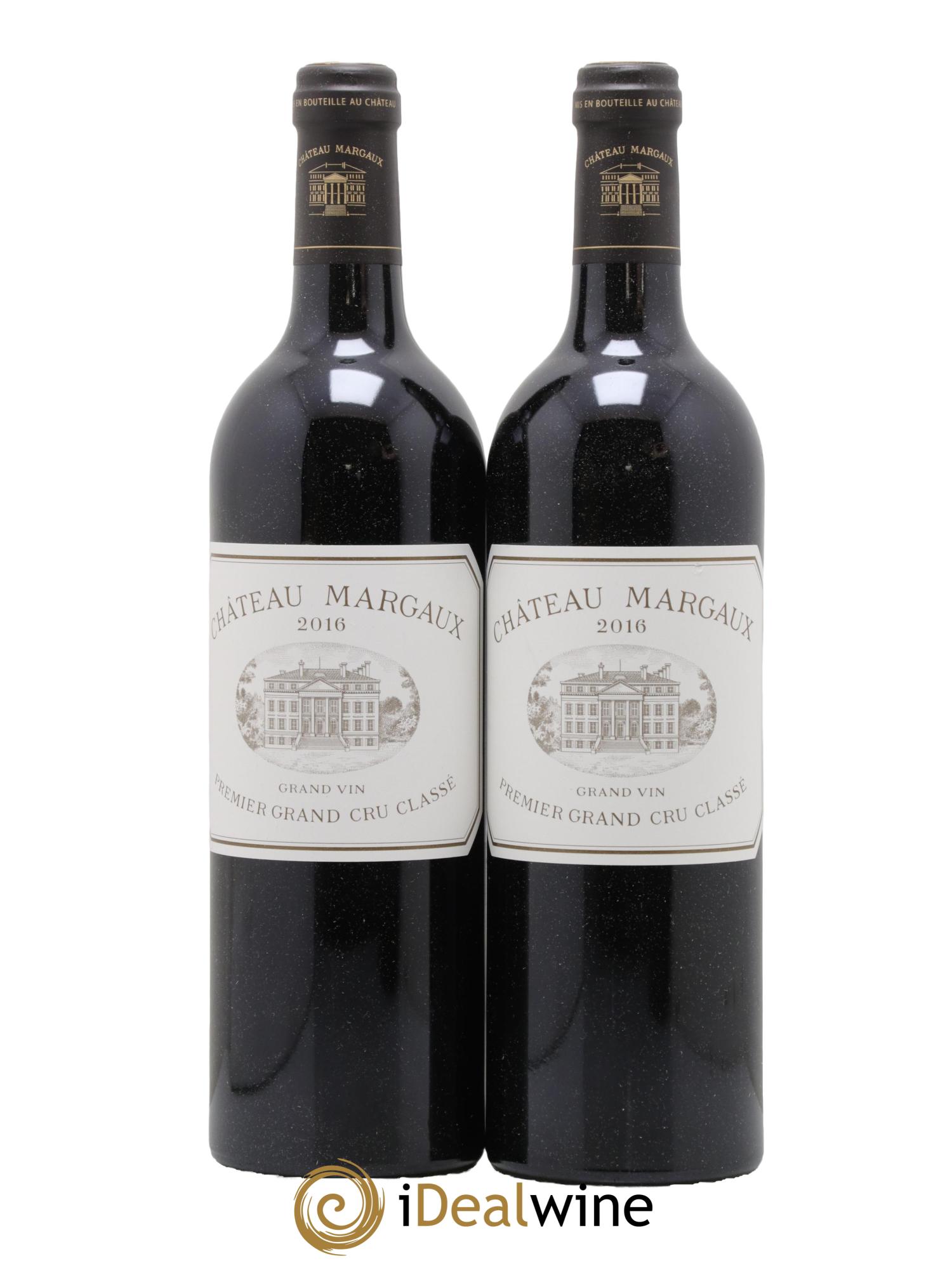 Château Margaux 1er Grand Cru Classé 2016 - Lotto di 2 bottiglie - 0