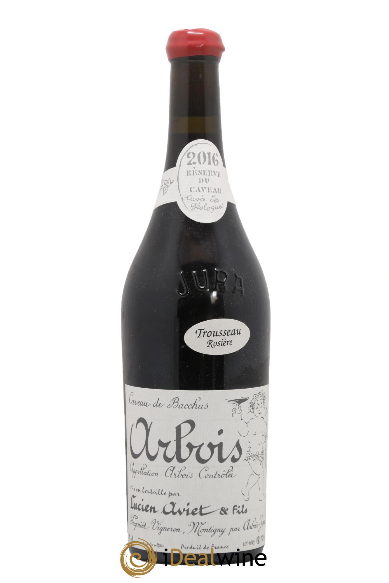 Arbois Trousseau Rosière Cuvée des Géologues Lucien Aviet (Domaine) 2016 - Lotto di 1 bottiglia - 0