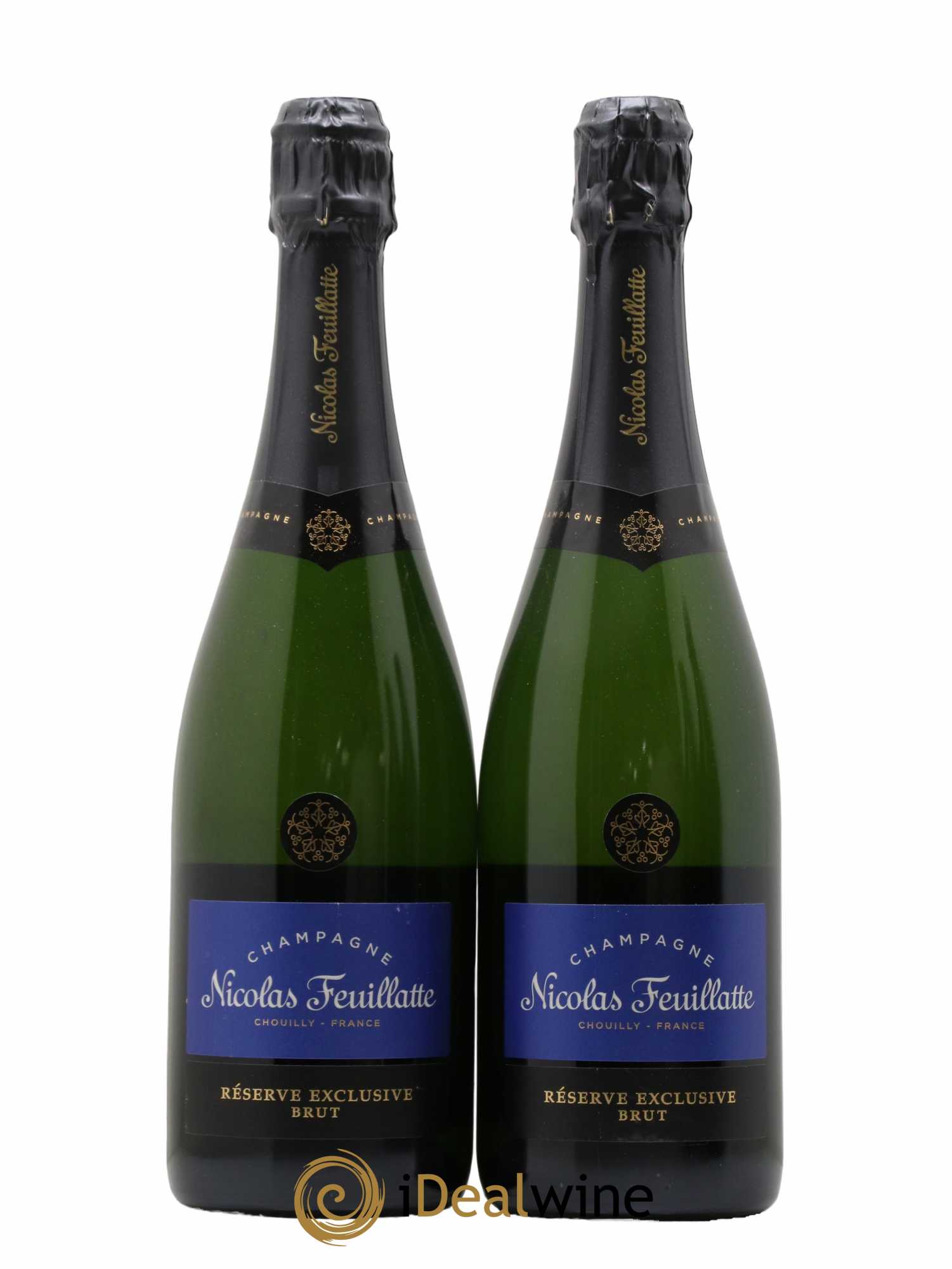 Champagne Nicolas Feuillate Brut Reserve Exclusive - Posten von 2 Flaschen - 0