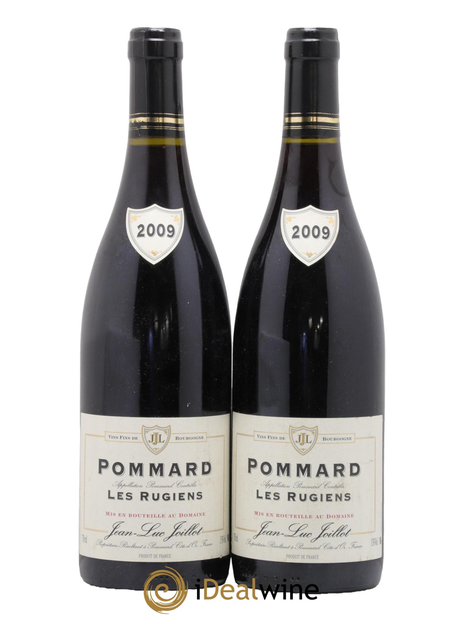 Pommard Les Rugiens Jean-Luc Joillot 2009 - Lot of 2 bottles - 0