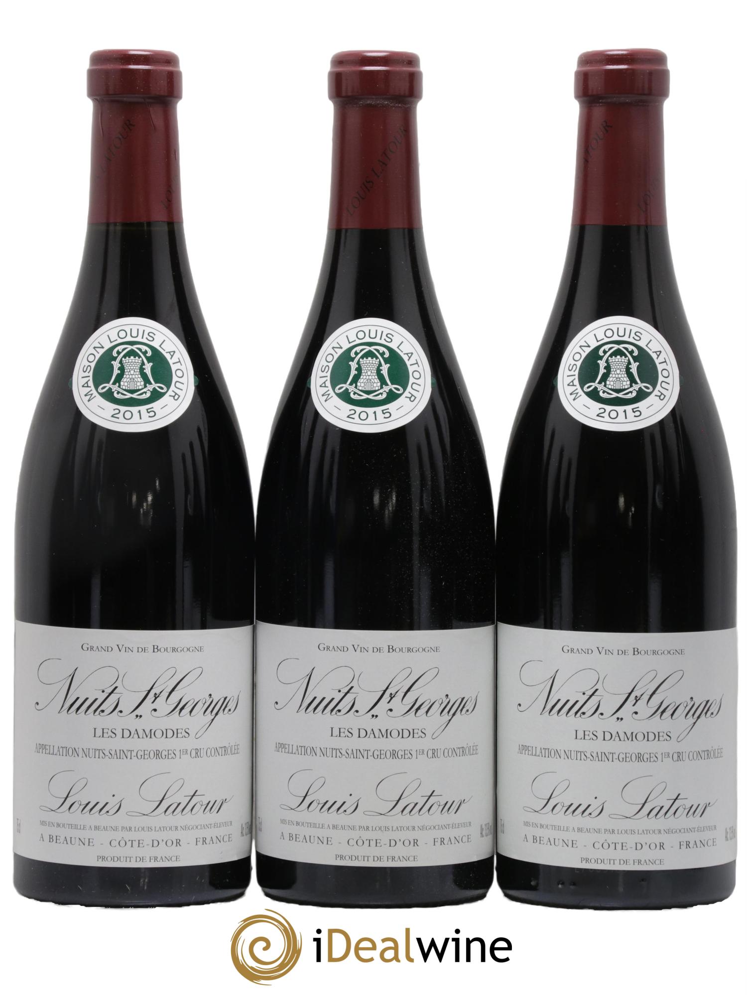 Nuits Saint-Georges 1er Cru Les Damodes Maison Louis Latour 2015 - Posten von 12 Flaschen - 2