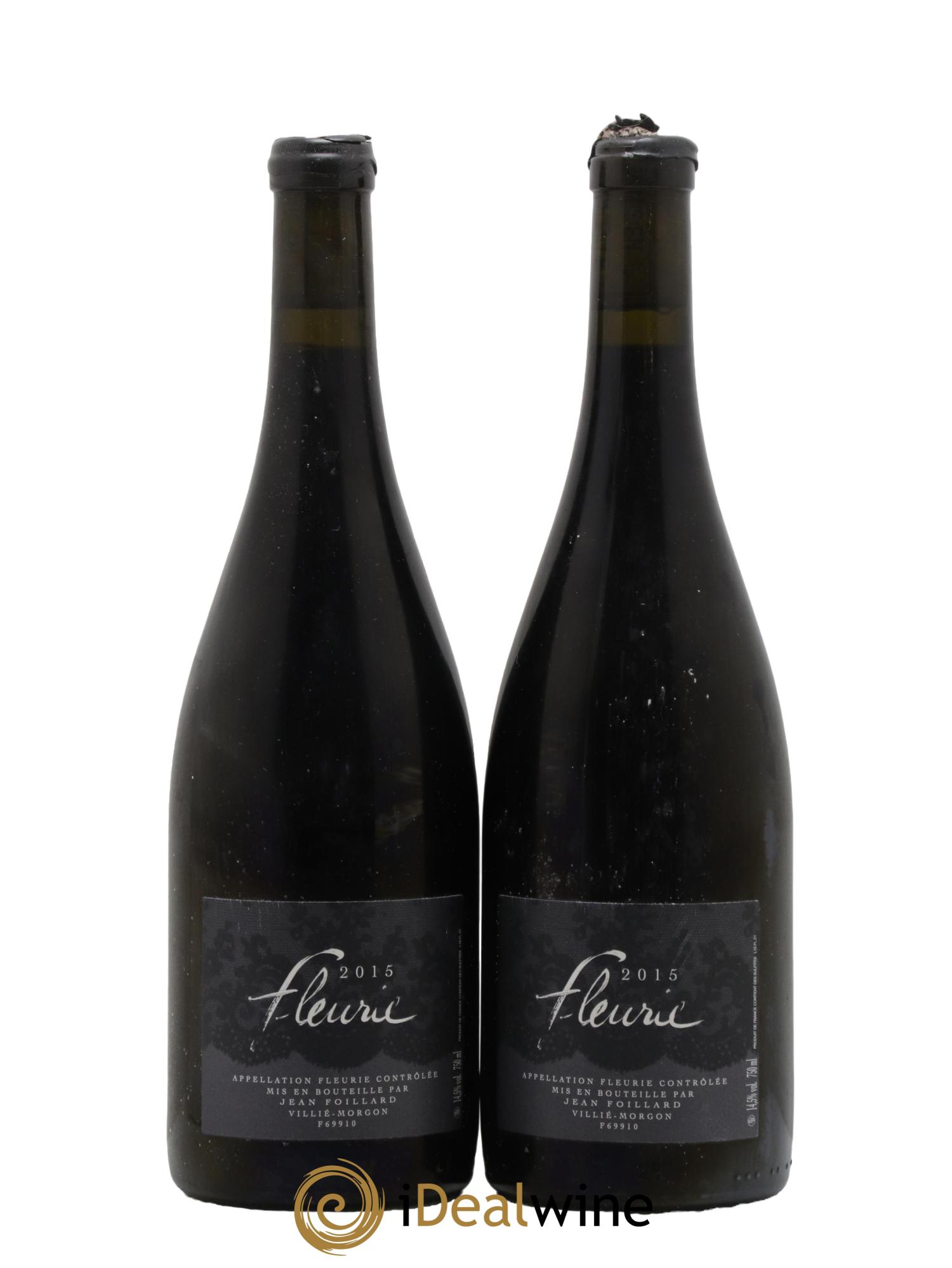 Fleurie Jean Foillard 2015 - Posten von 2 Flaschen - 0