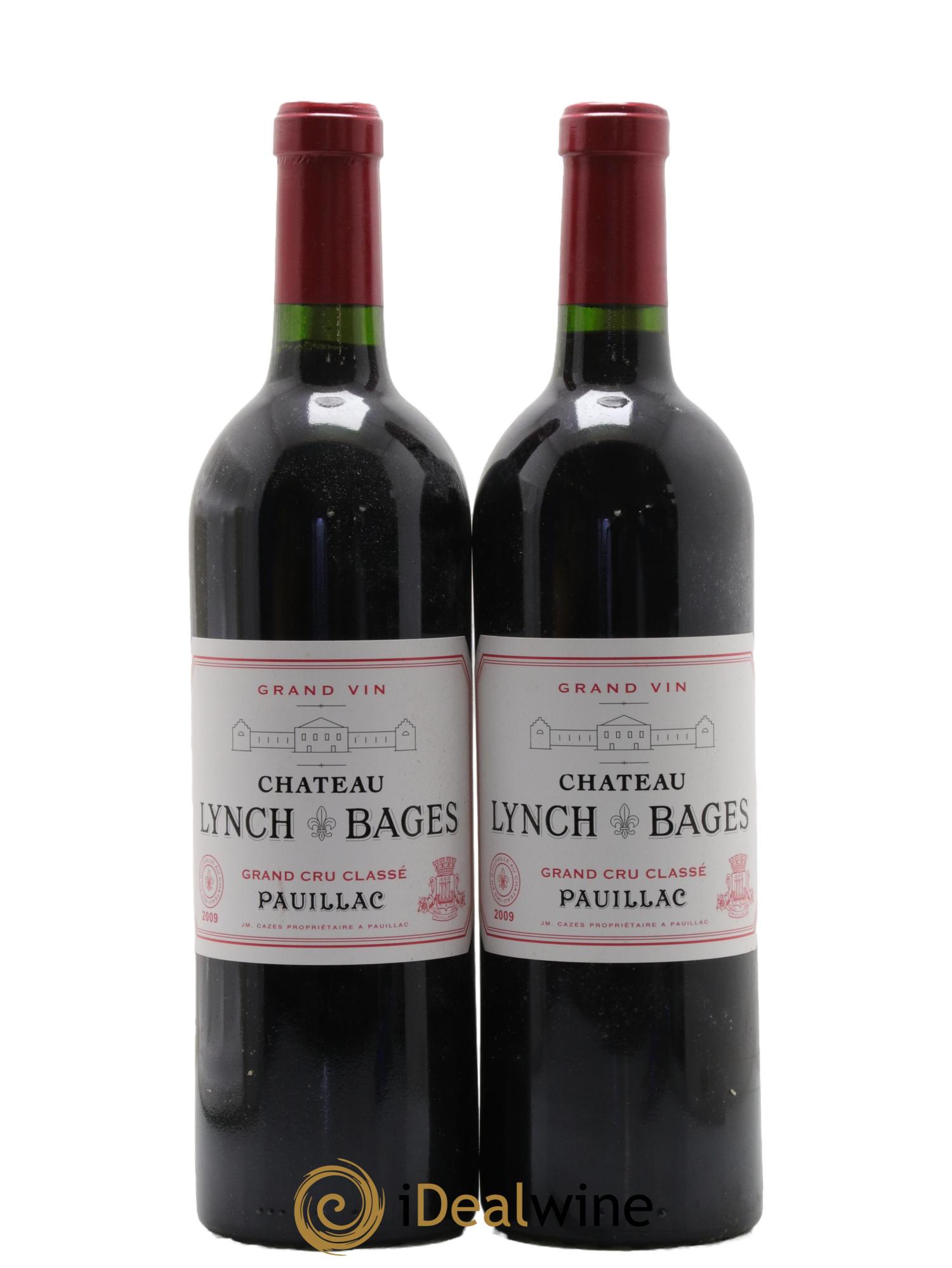 Château Lynch Bages 5ème Grand Cru Classé 2009 - Lot de 2 bouteilles - 0