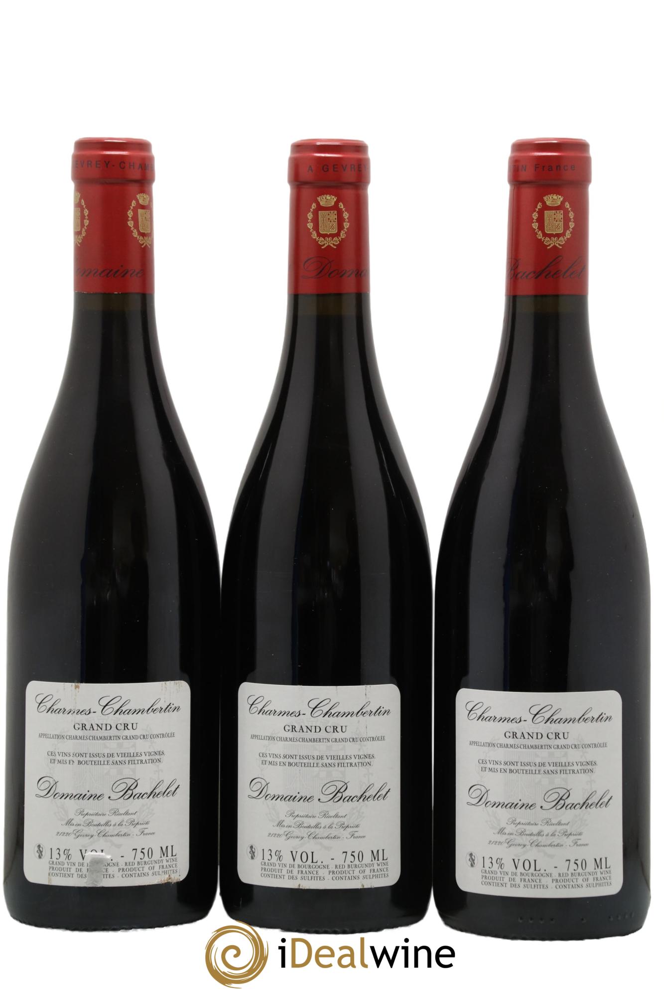 Charmes-Chambertin Grand Cru Vieilles Vignes Denis Bachelet (Domaine) 2021 - Posten von 3 Flaschen - 1