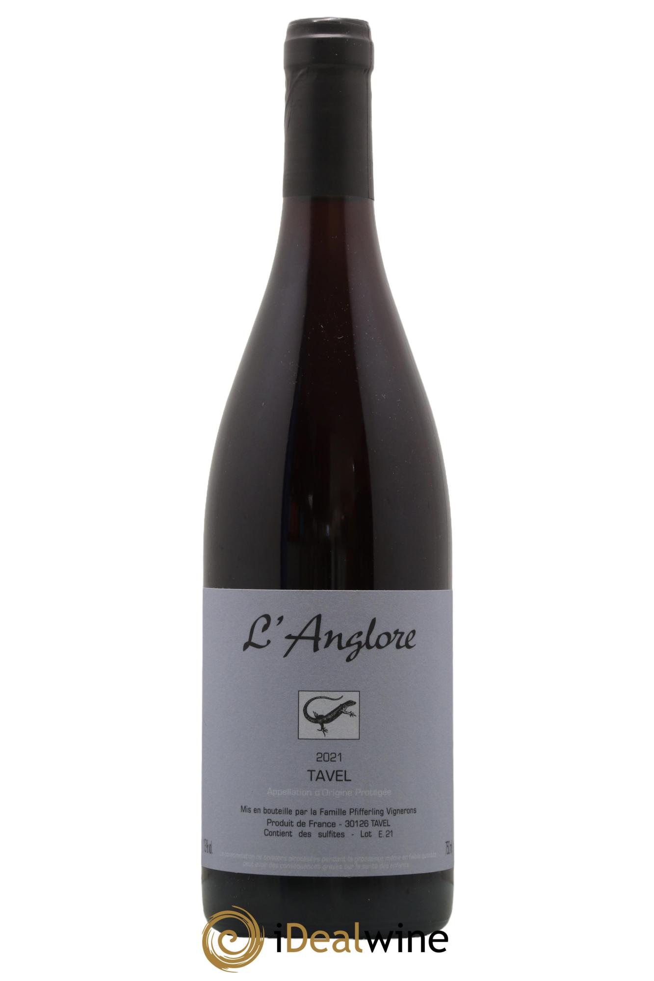 Tavel L'Anglore  2021 - Posten von 1 Flasche - 0