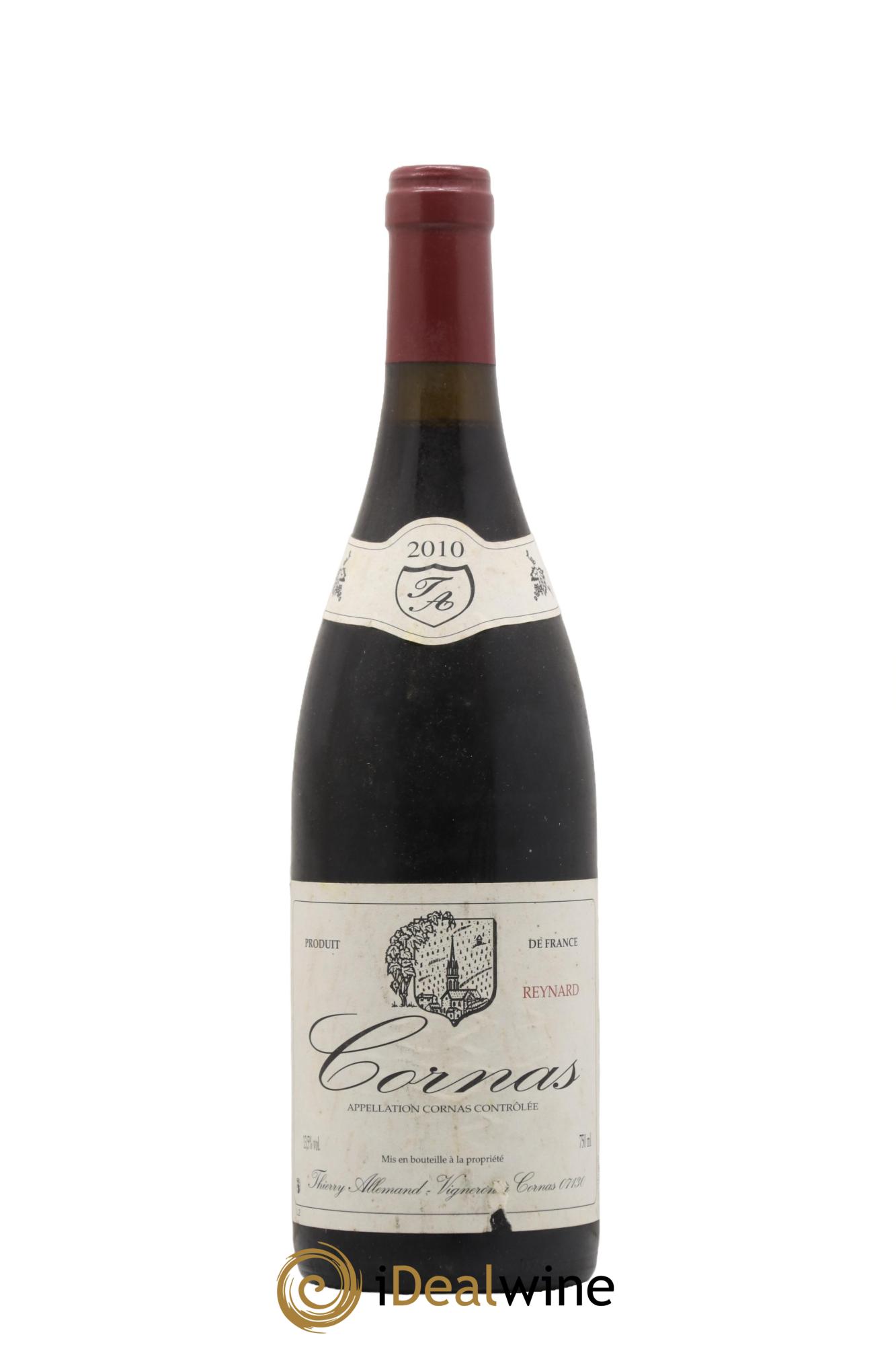 Cornas Reynard Thierry Allemand 2010 - Posten von 1 Flasche - 0