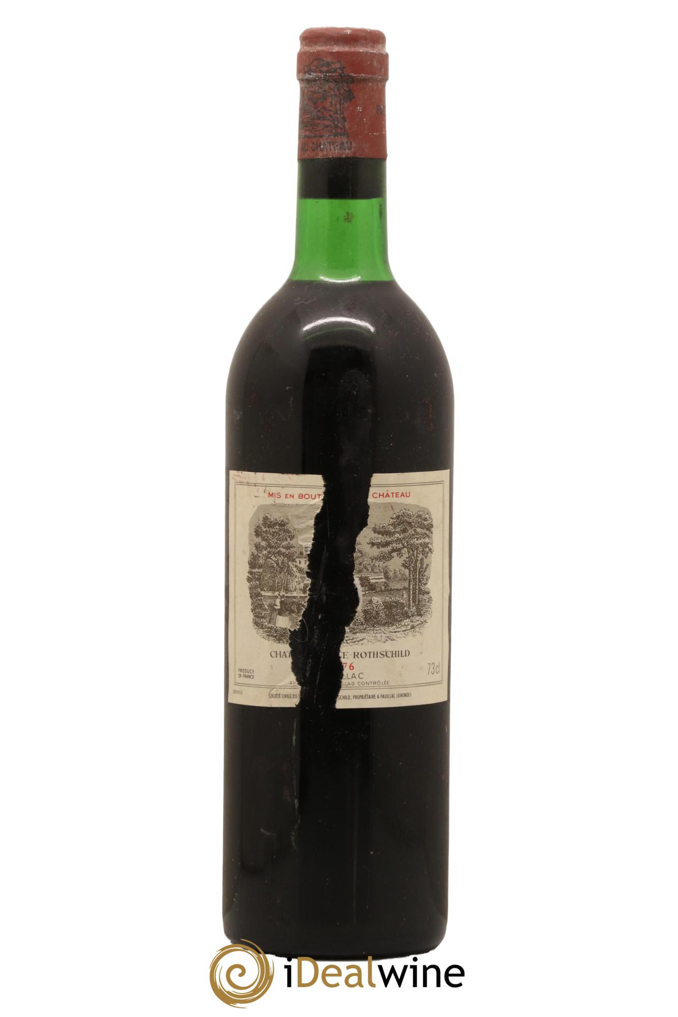 Château Lafite Rothschild 1er Grand Cru Classé  1976 - Posten von 1 Flasche - 0