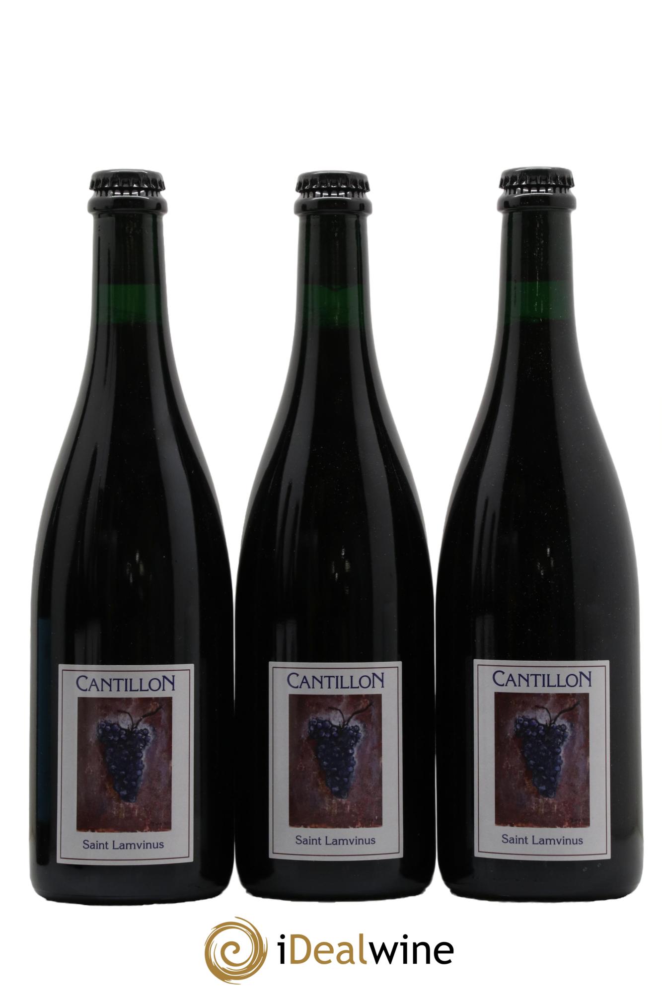 Bière Cantillon Saint Lamvinus - Posten von 3 Flaschen - 0