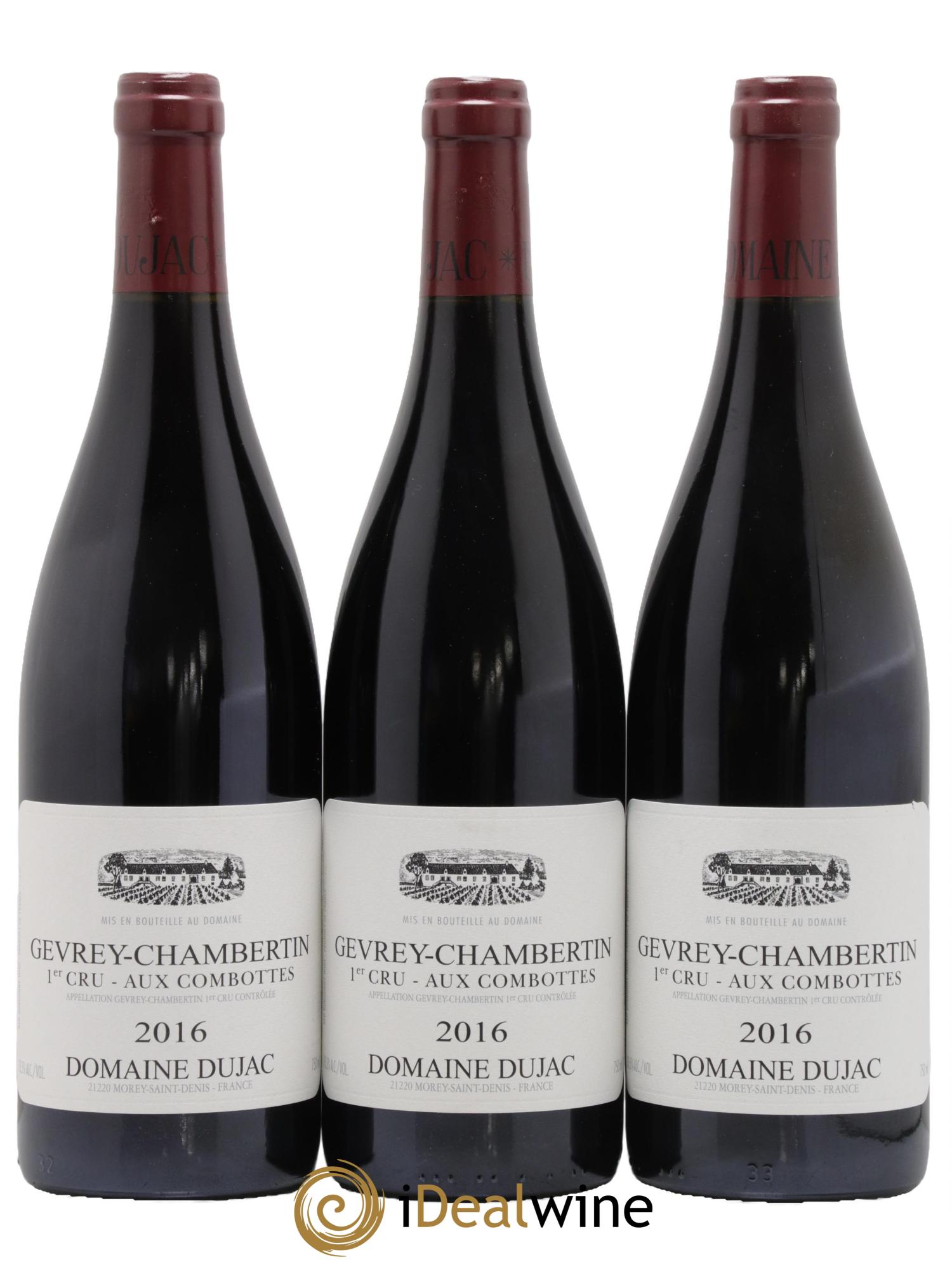 Gevrey-Chambertin 1er Cru Aux Combottes Dujac (Domaine) 2016 - Posten von 3 Flaschen - 0