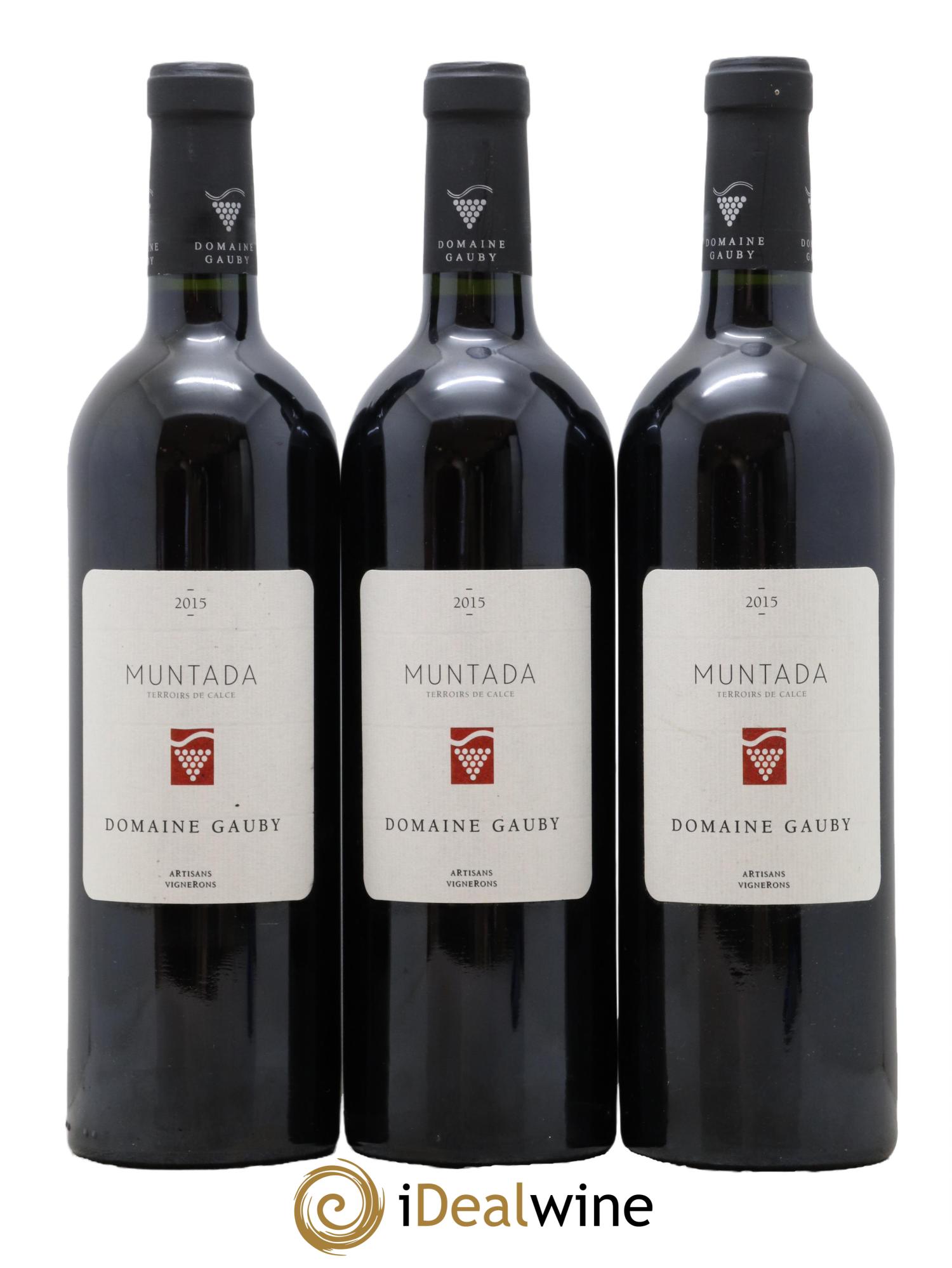 Côtes Catalanes (anciennement Côtes du Roussillon Villages) La Muntada Gauby (Domaine) 2015 - Lotto di 3 bottiglie - 0