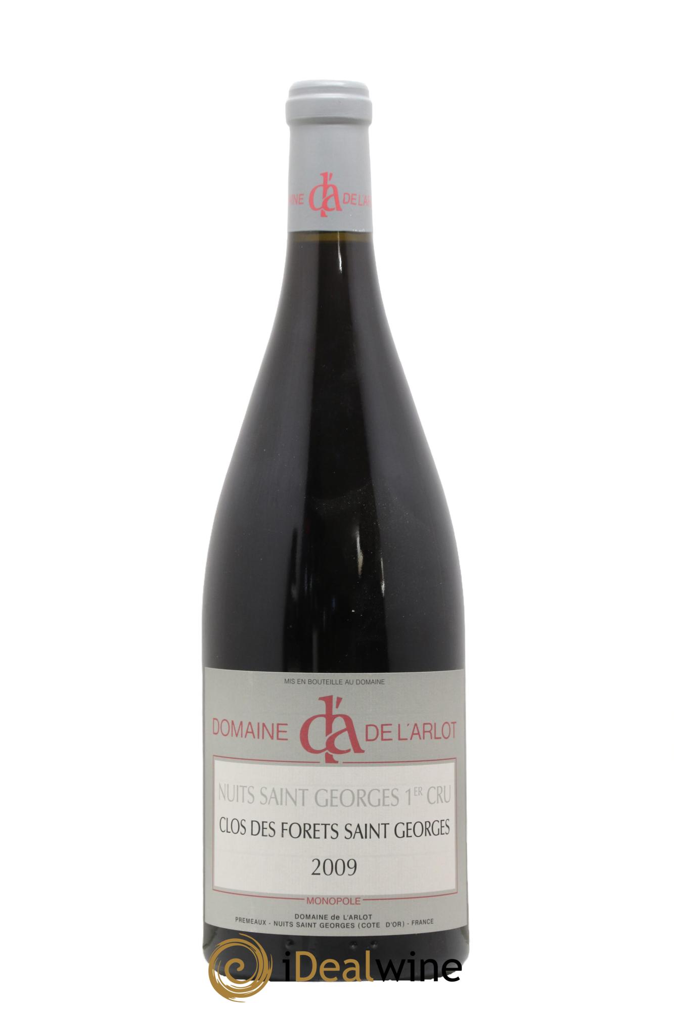 Nuits Saint-Georges 1er Cru Clos des Forêts Saint-Georges Domaine de l'Arlot 2009 - Lot de 1 magnum - 0