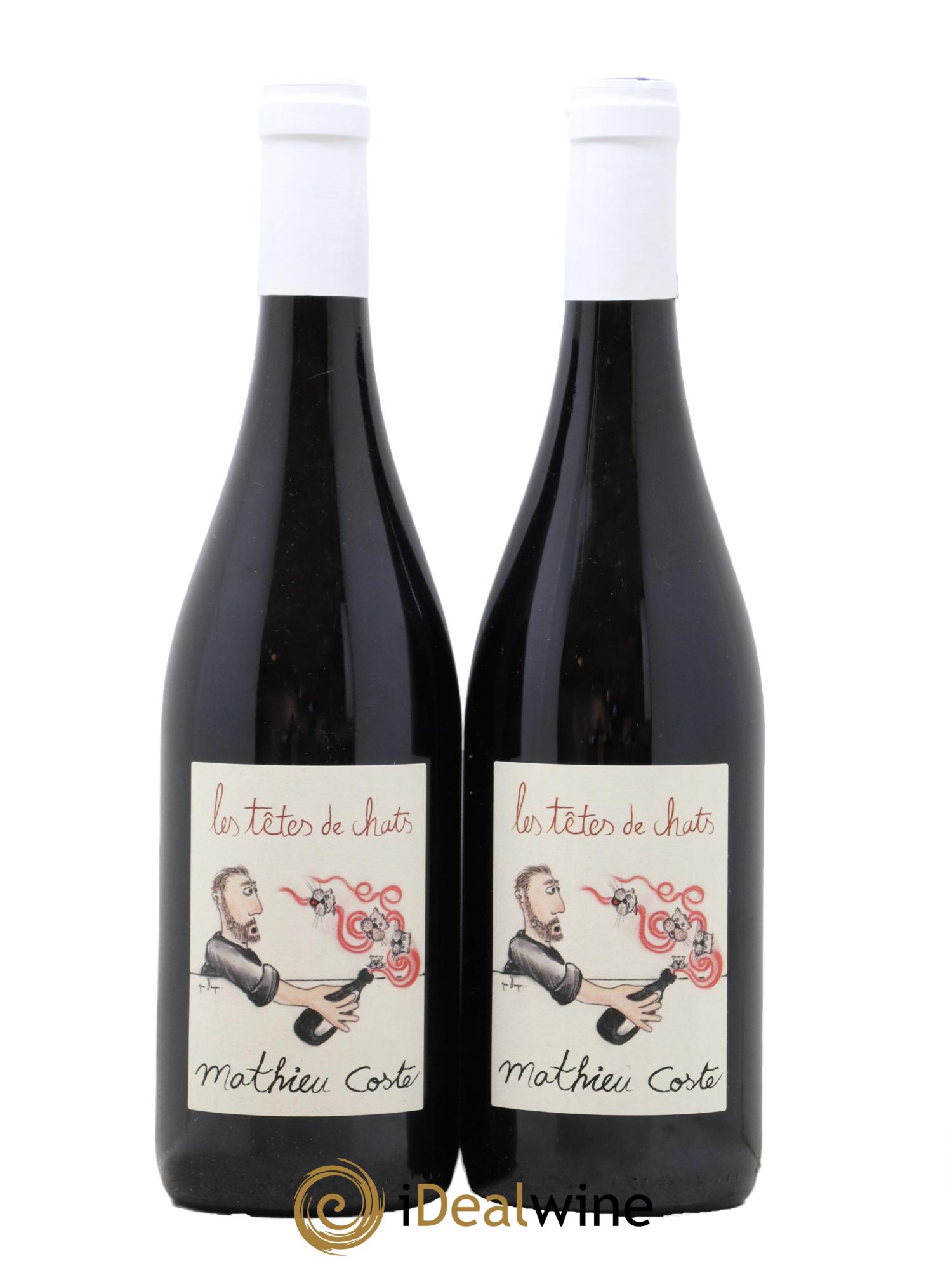 Vin de France Tetes De Chats Mathieu Coste 2014 - Lot de 2 bouteilles - 0