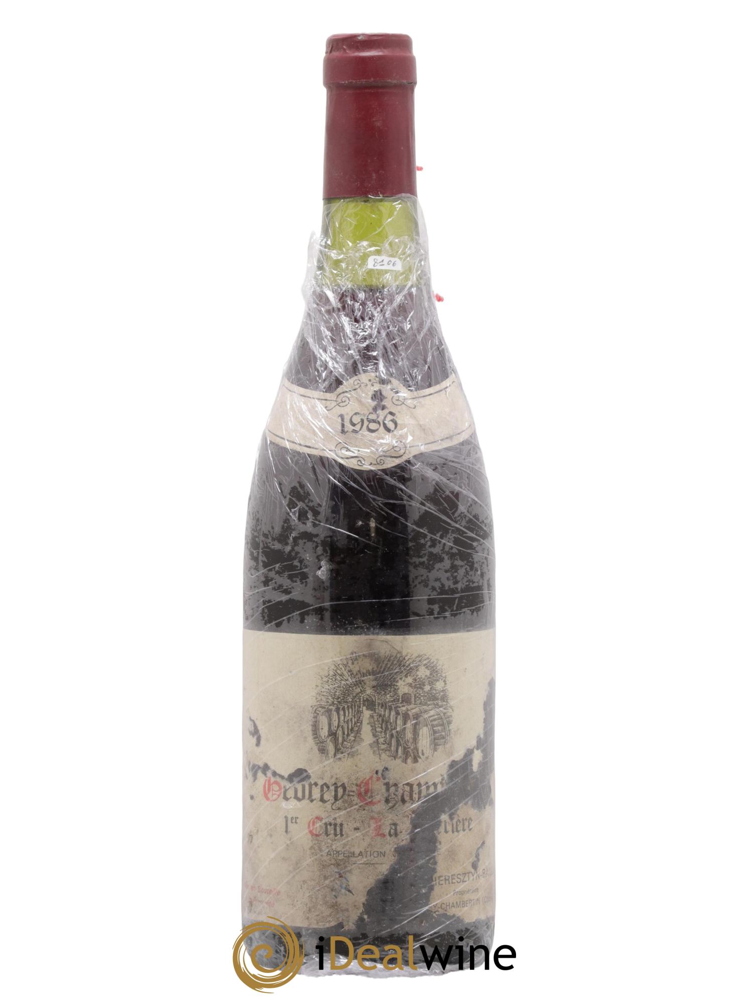 Gevrey-Chambertin 1er Cru Heretzin 1986 - Posten von 1 Flasche - 0