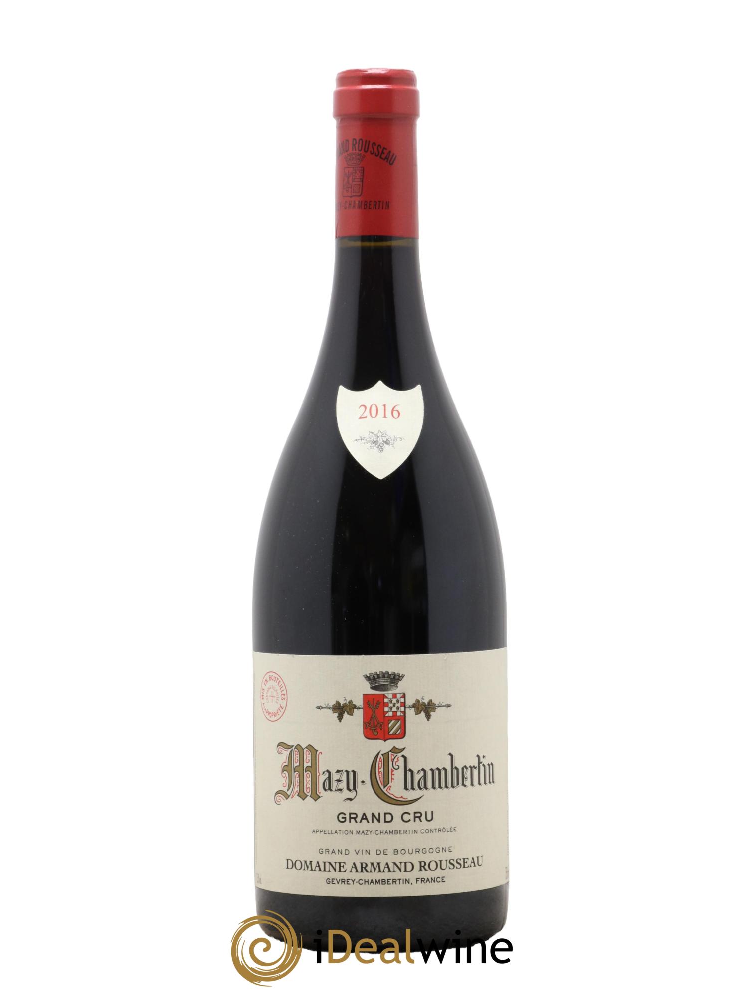 Mazis-Chambertin Grand Cru Armand Rousseau (Domaine) 2016 - Lot of 1 bottle - 0