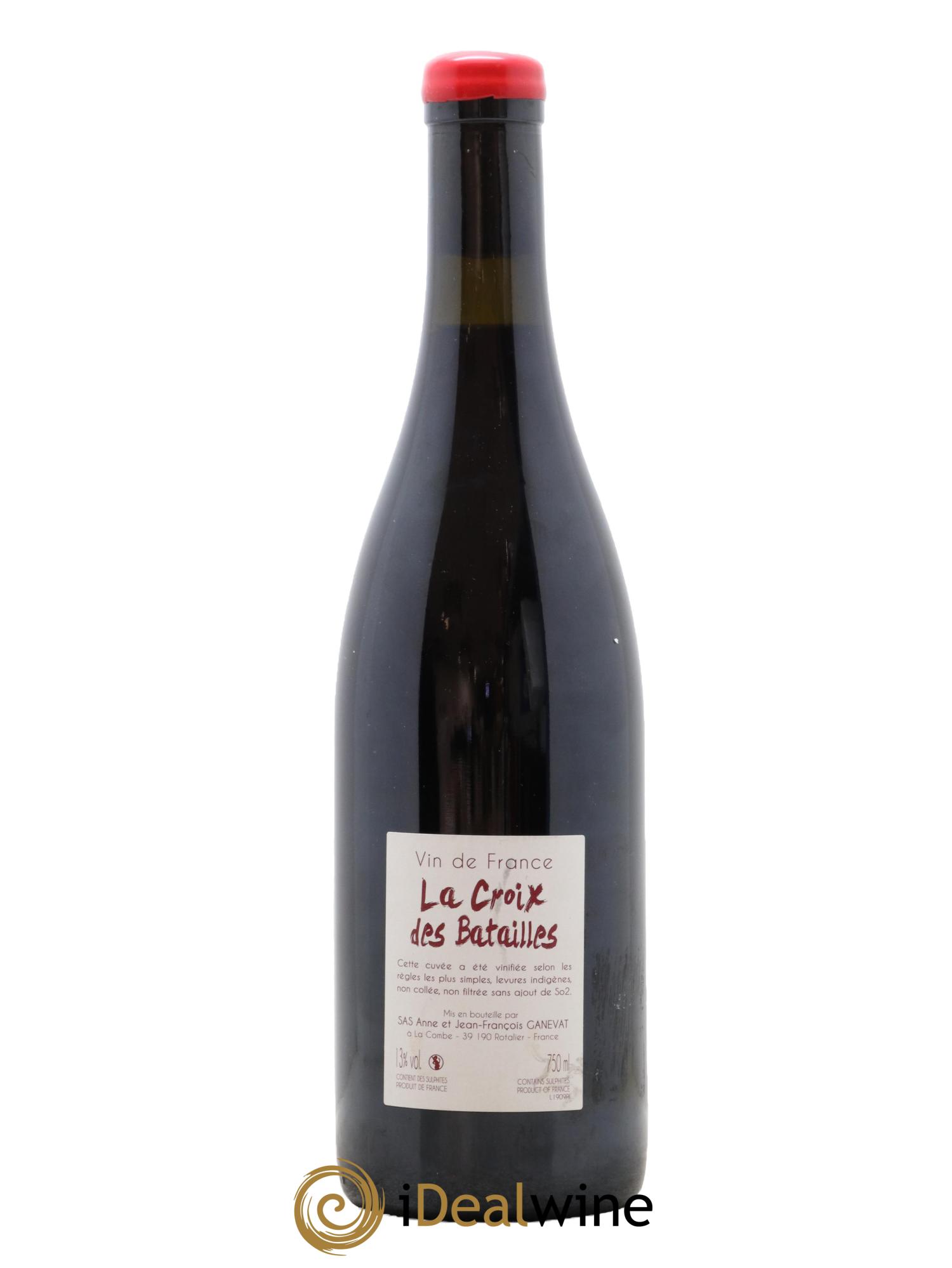 Vin de France La Croix des Batailles Anne et Jean François Ganevat 2019 - Lot of 1 bottle - 1