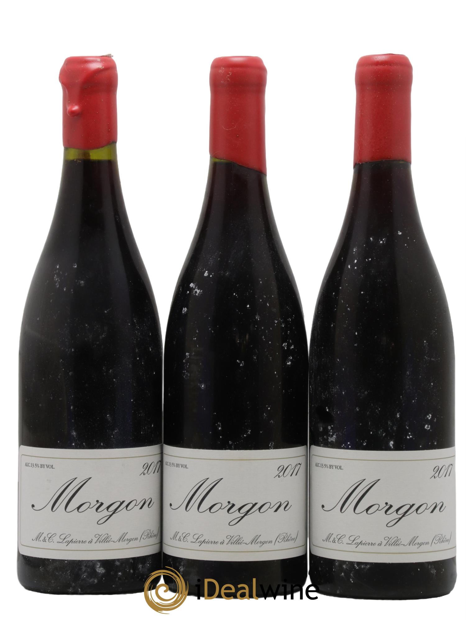 Morgon Marcel Lapierre (Domaine) 2017 - Lotto di 3 bottiglie - 0