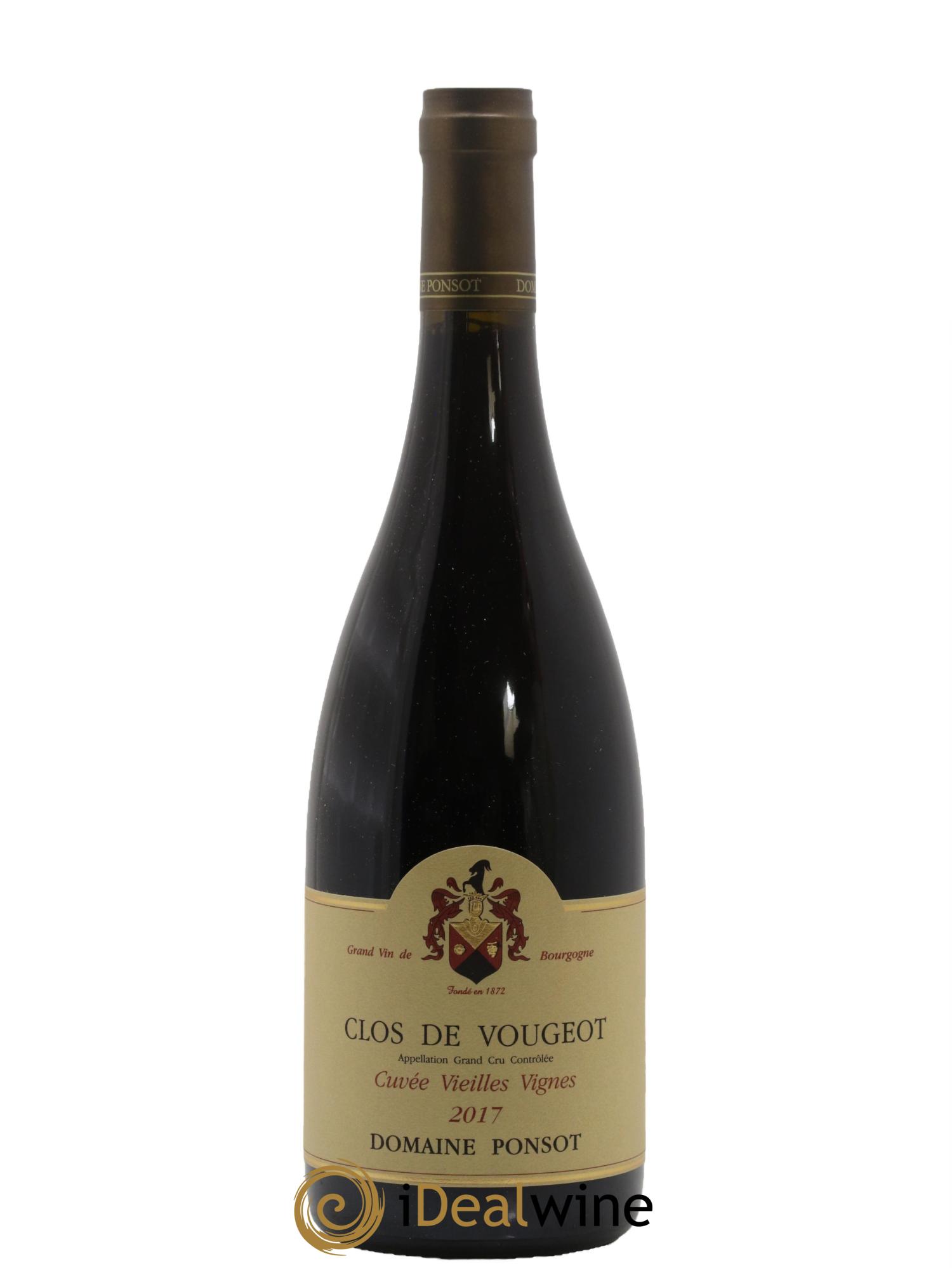 Clos de Vougeot Grand Cru Ponsot (Domaine) 2017 - Lot of 1 bottle - 0