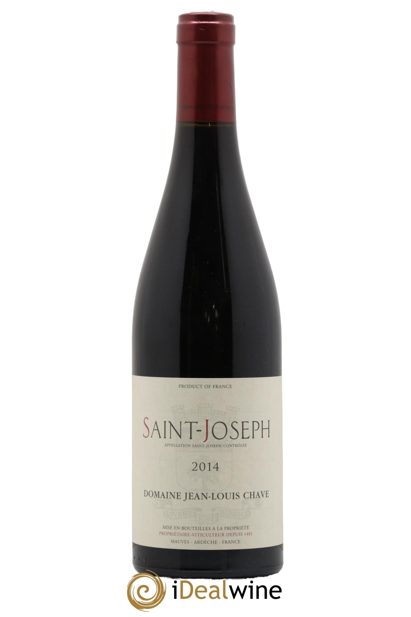 Saint-Joseph Jean-Louis Chave 2014 - Lot of 1 bottle - 0