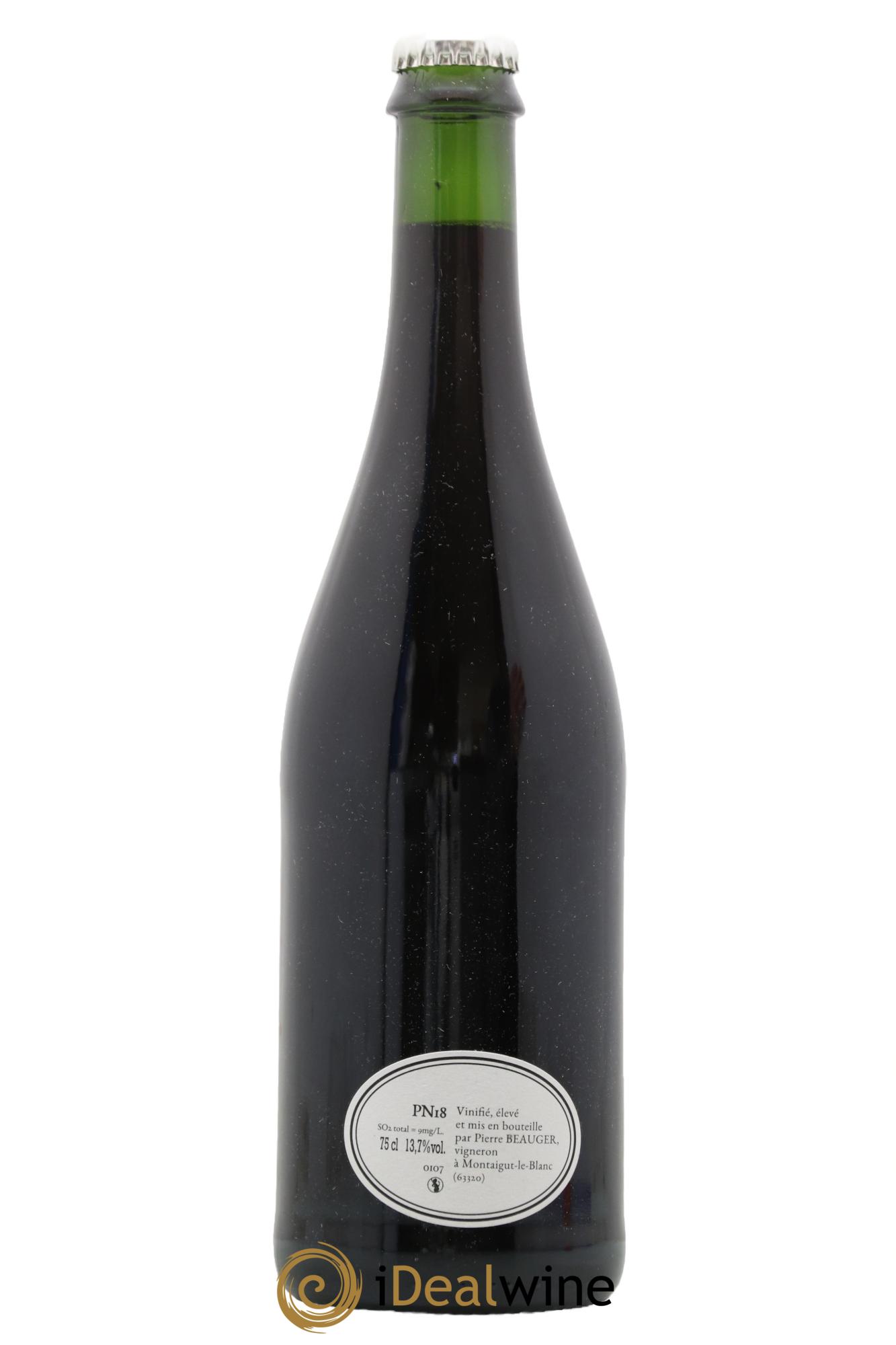 Vin de France Pinot noir Pierre Beauger  2018 - Posten von 1 Flasche - 0