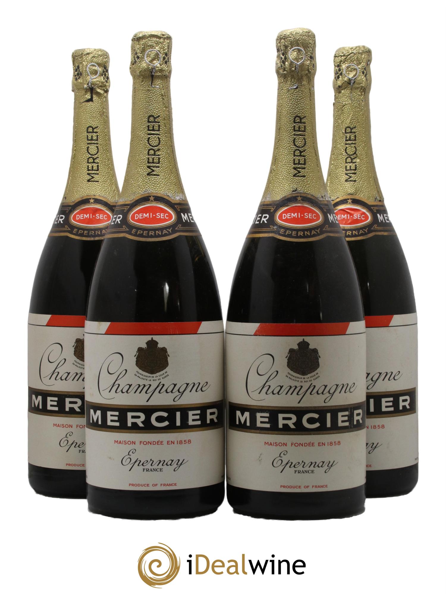 Champagne Demi-Sec Maison Mercier - Lot de 4 magnums - 0