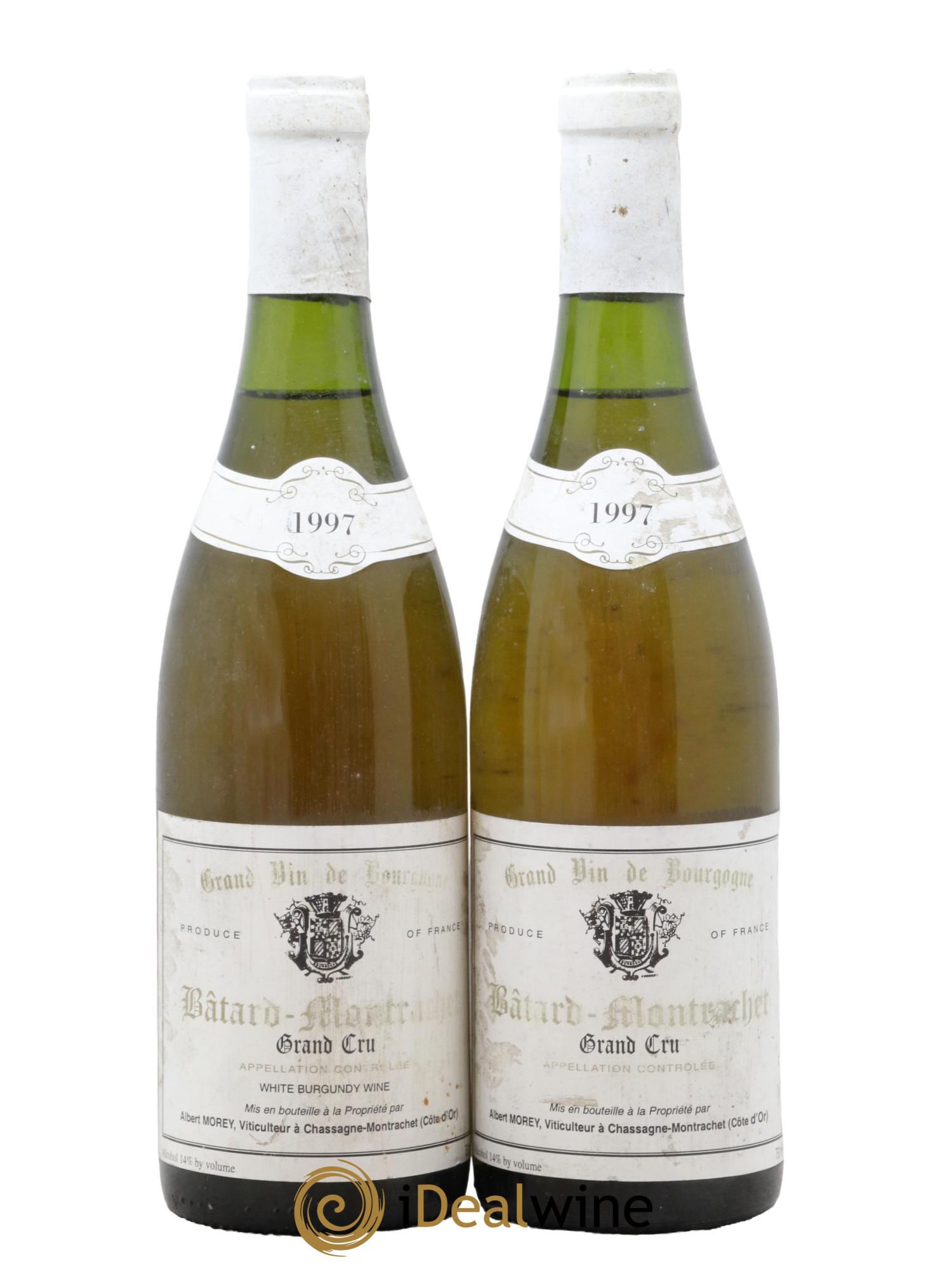 Bâtard-Montrachet Grand Cru Albert Morey 1997 - Lot of 2 bottles - 0