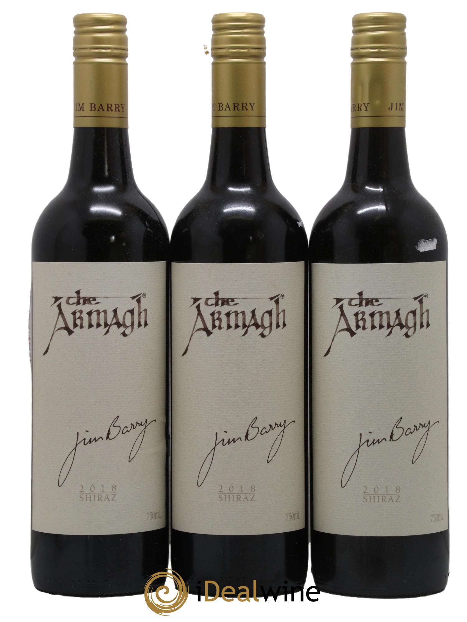 Clare Valley The Armagh Shiraz Jim Barry 2018 - Lot of 6 bottles - 3