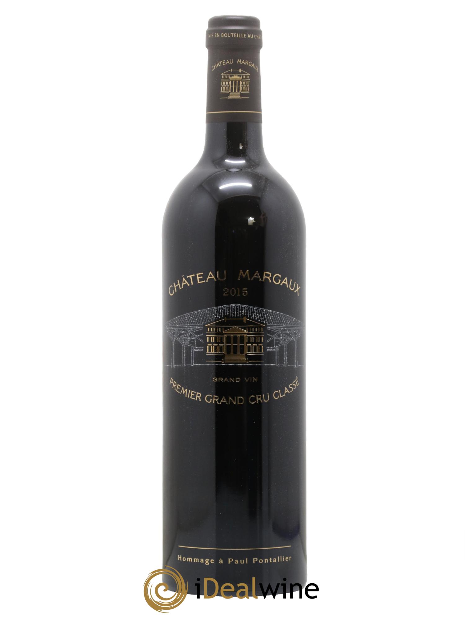 Château Margaux 1er Grand Cru Classé 2015 - Lot de 1 bouteille - 1