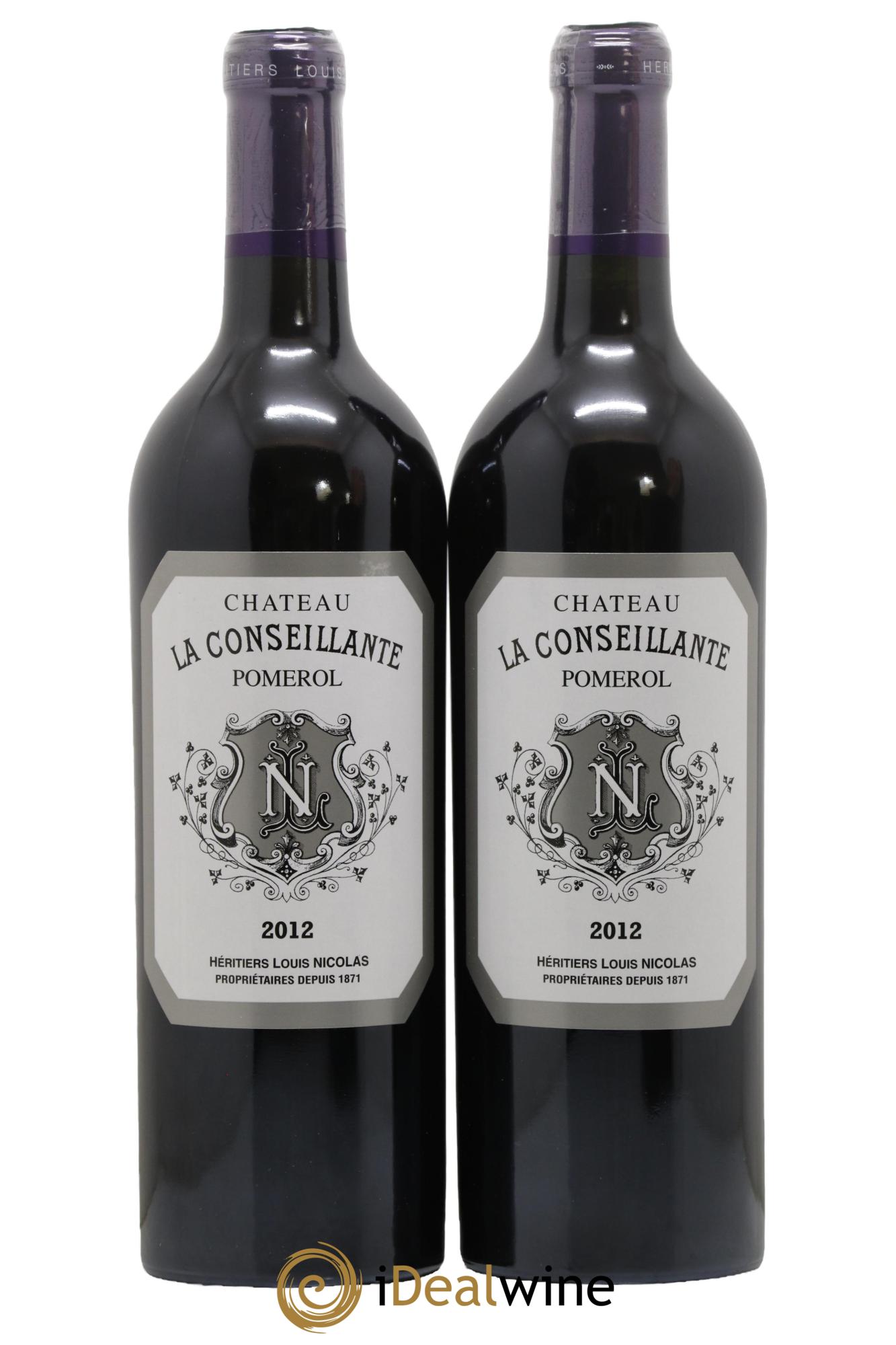 Château la Conseillante 2012 - Lotto di 2 bottiglie - 0